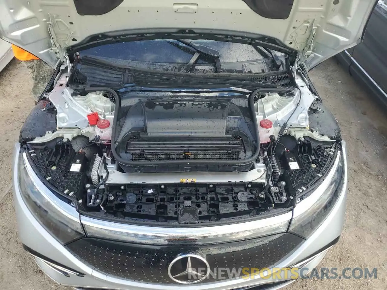 11 fotografías del automóvil dañado W1KCG2DB9NA005799 MERCEDES-BENZ EQS SEDAN 2022