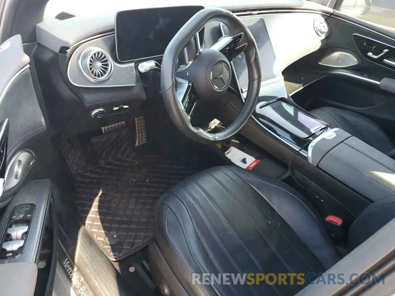8 fotografías del automóvil dañado W1KCG2DB9NA005799 MERCEDES-BENZ EQS SEDAN 2022