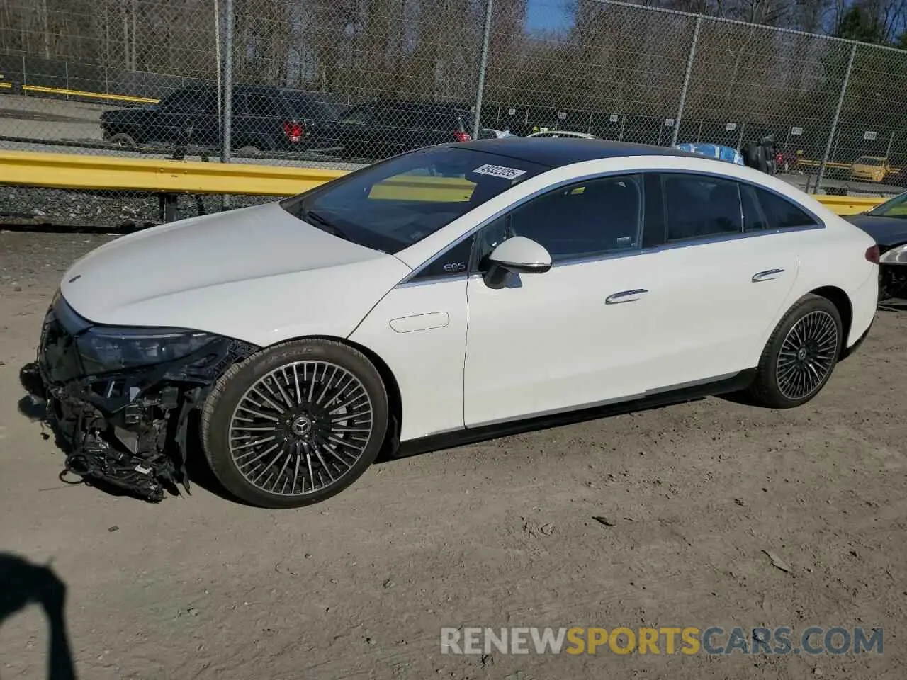 1 fotografías del automóvil dañado W1KCG4EB0NA020878 MERCEDES-BENZ EQS SEDAN 2022