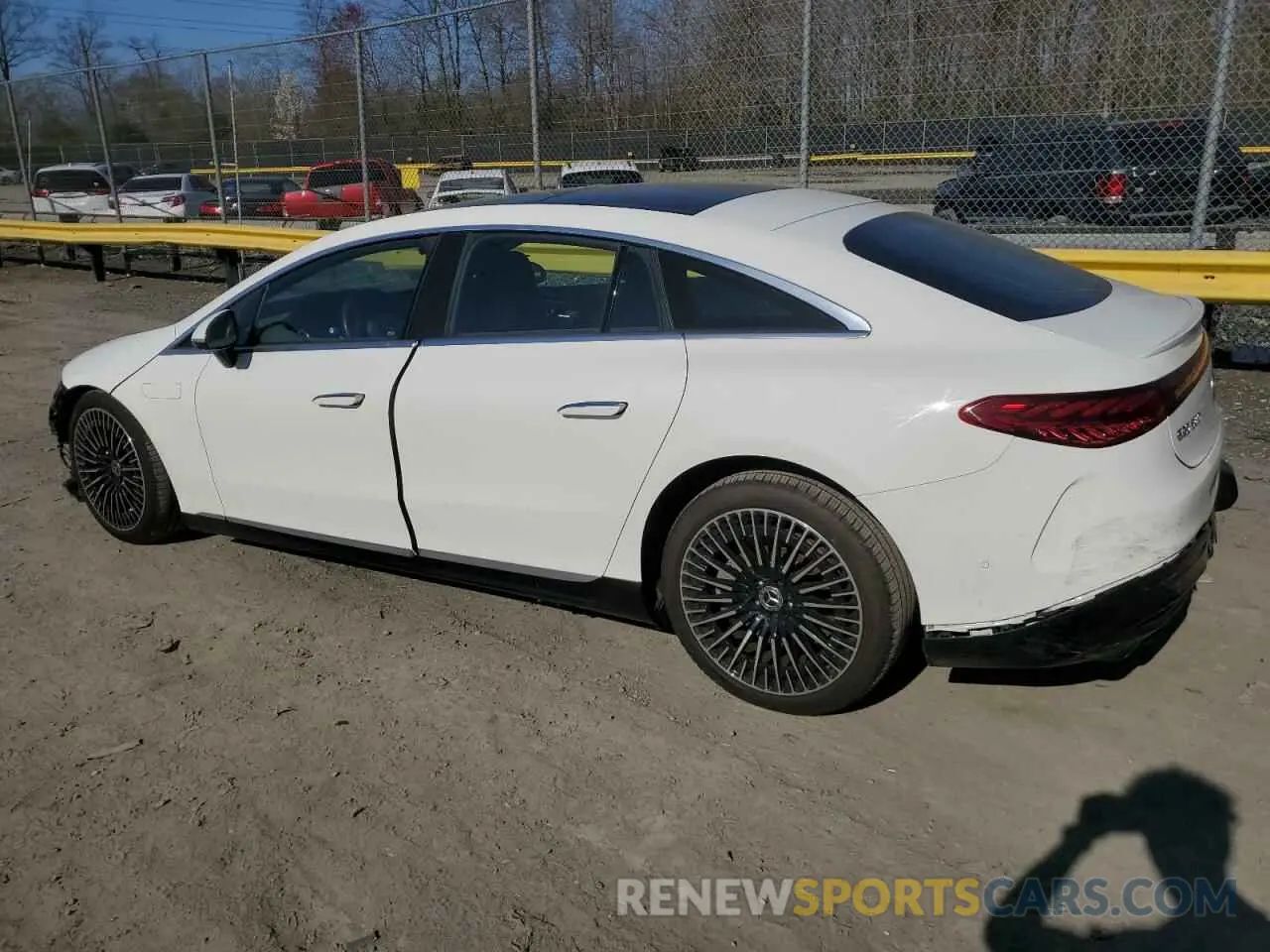 2 fotografías del automóvil dañado W1KCG4EB0NA020878 MERCEDES-BENZ EQS SEDAN 2022