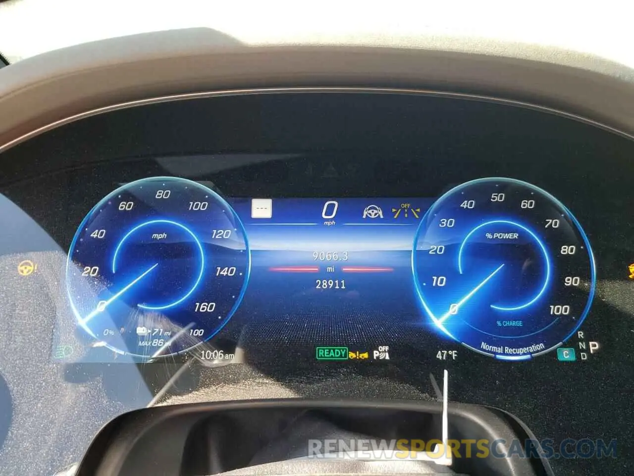 9 fotografías del automóvil dañado W1KCG4EB0NA020878 MERCEDES-BENZ EQS SEDAN 2022