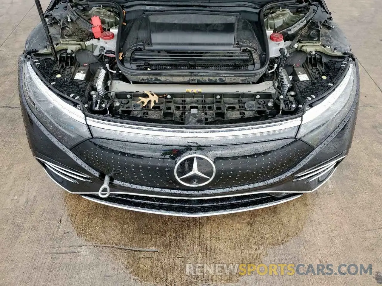 11 fotografías del automóvil dañado W1KCG4EB2NA018274 MERCEDES-BENZ EQS SEDAN 2022