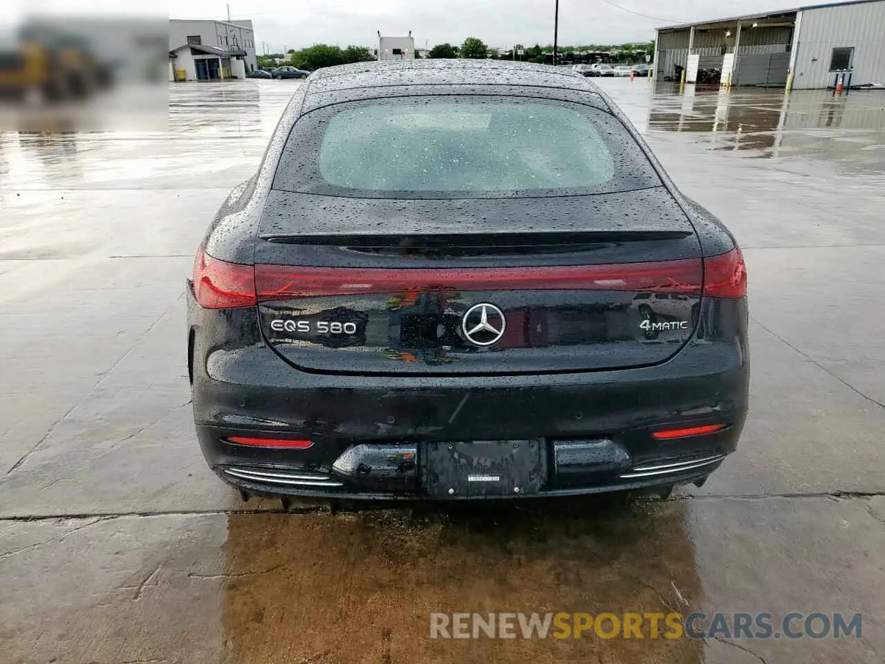 6 fotografías del automóvil dañado W1KCG4EB2NA018274 MERCEDES-BENZ EQS SEDAN 2022