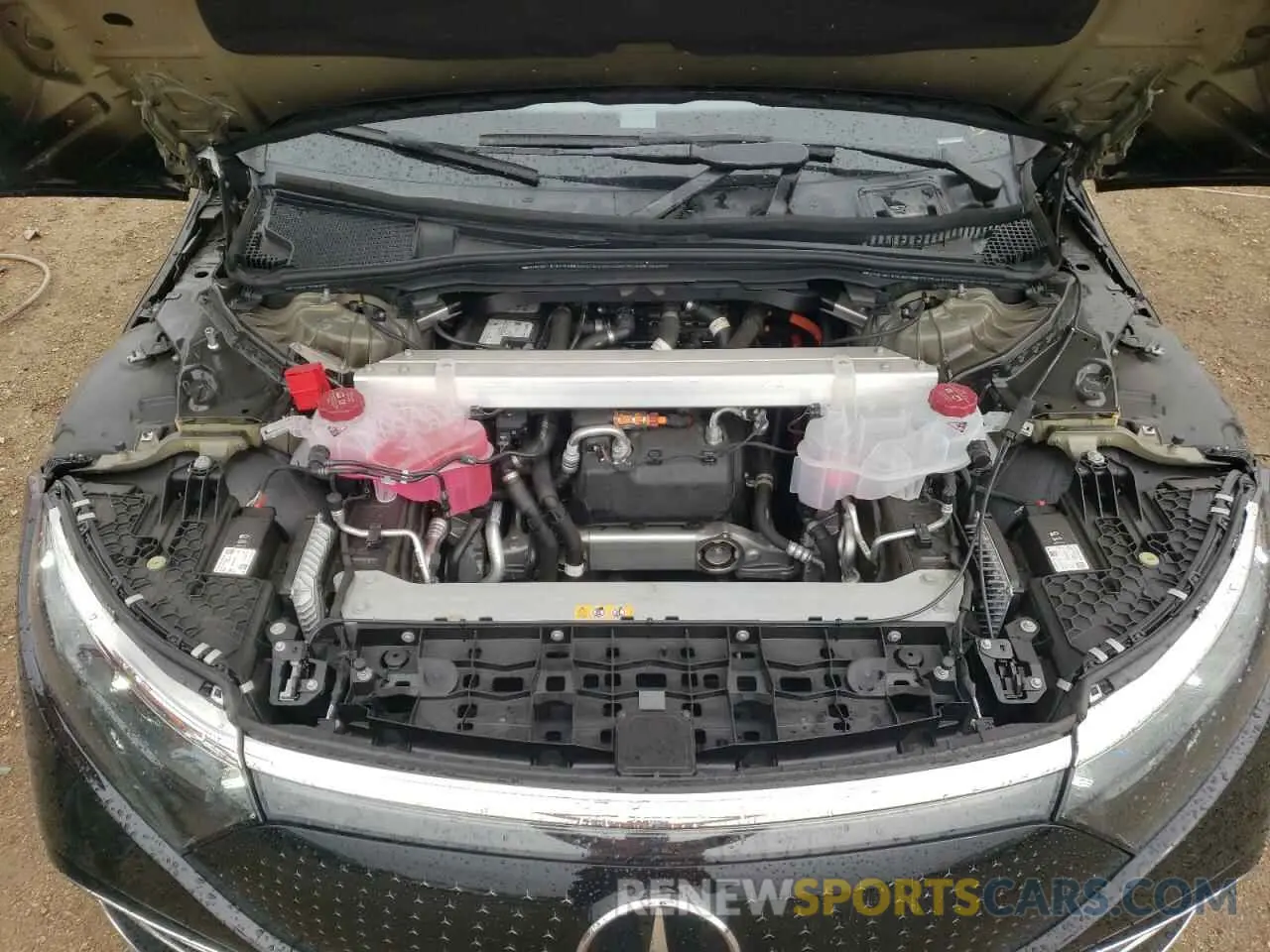 11 fotografías del automóvil dañado W1KCG4EB4NA020916 MERCEDES-BENZ EQS SEDAN 2022
