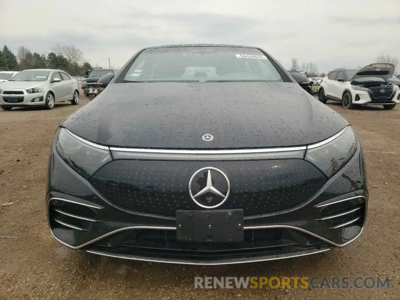 5 fotografías del automóvil dañado W1KCG4EB4NA020916 MERCEDES-BENZ EQS SEDAN 2022