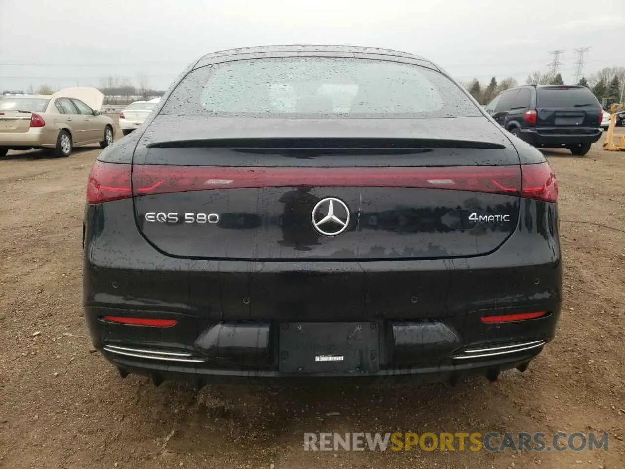 6 fotografías del automóvil dañado W1KCG4EB4NA020916 MERCEDES-BENZ EQS SEDAN 2022