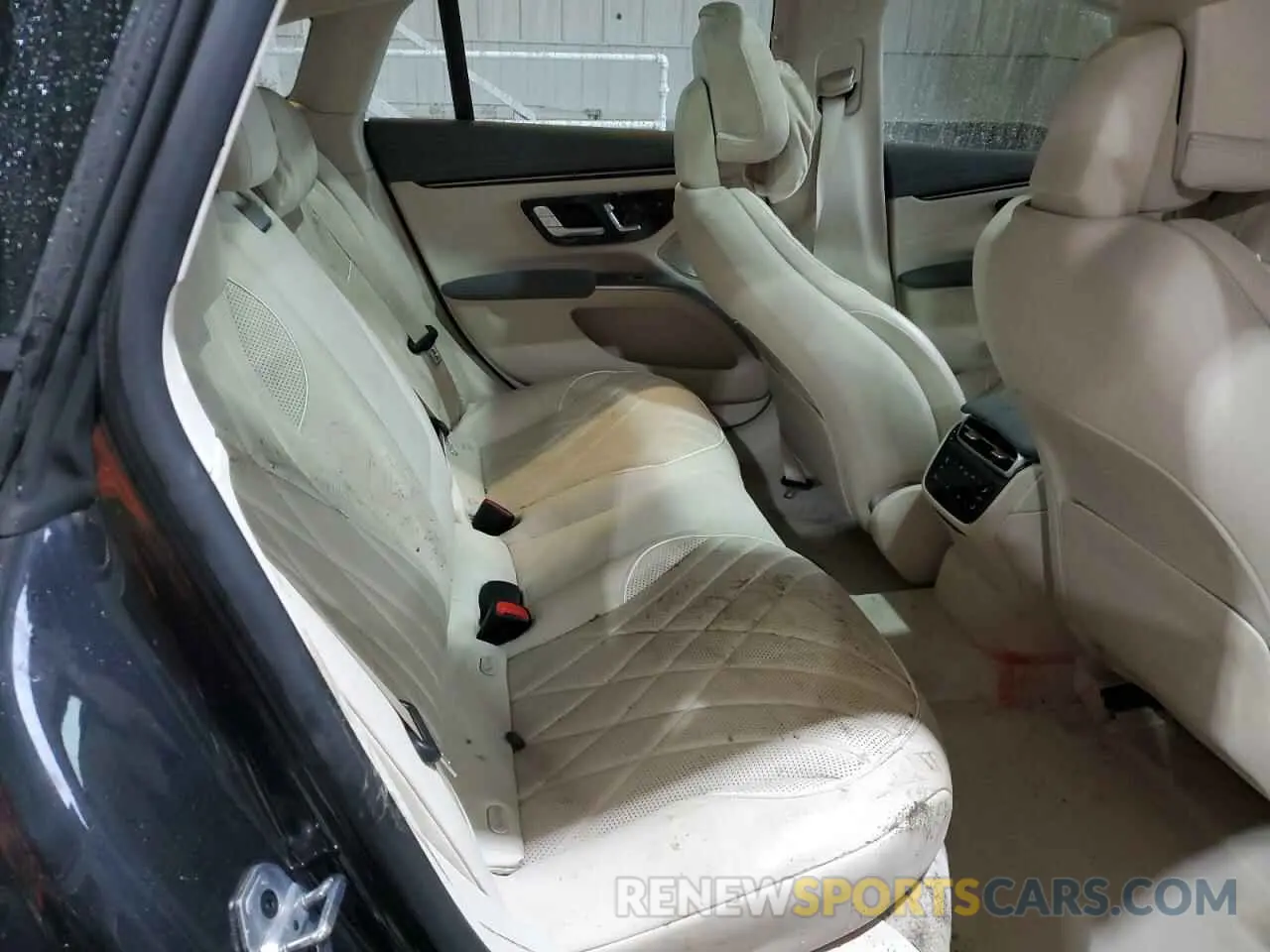 10 fotografías del automóvil dañado W1KCG4EB8NA017680 MERCEDES-BENZ EQS SEDAN 2022