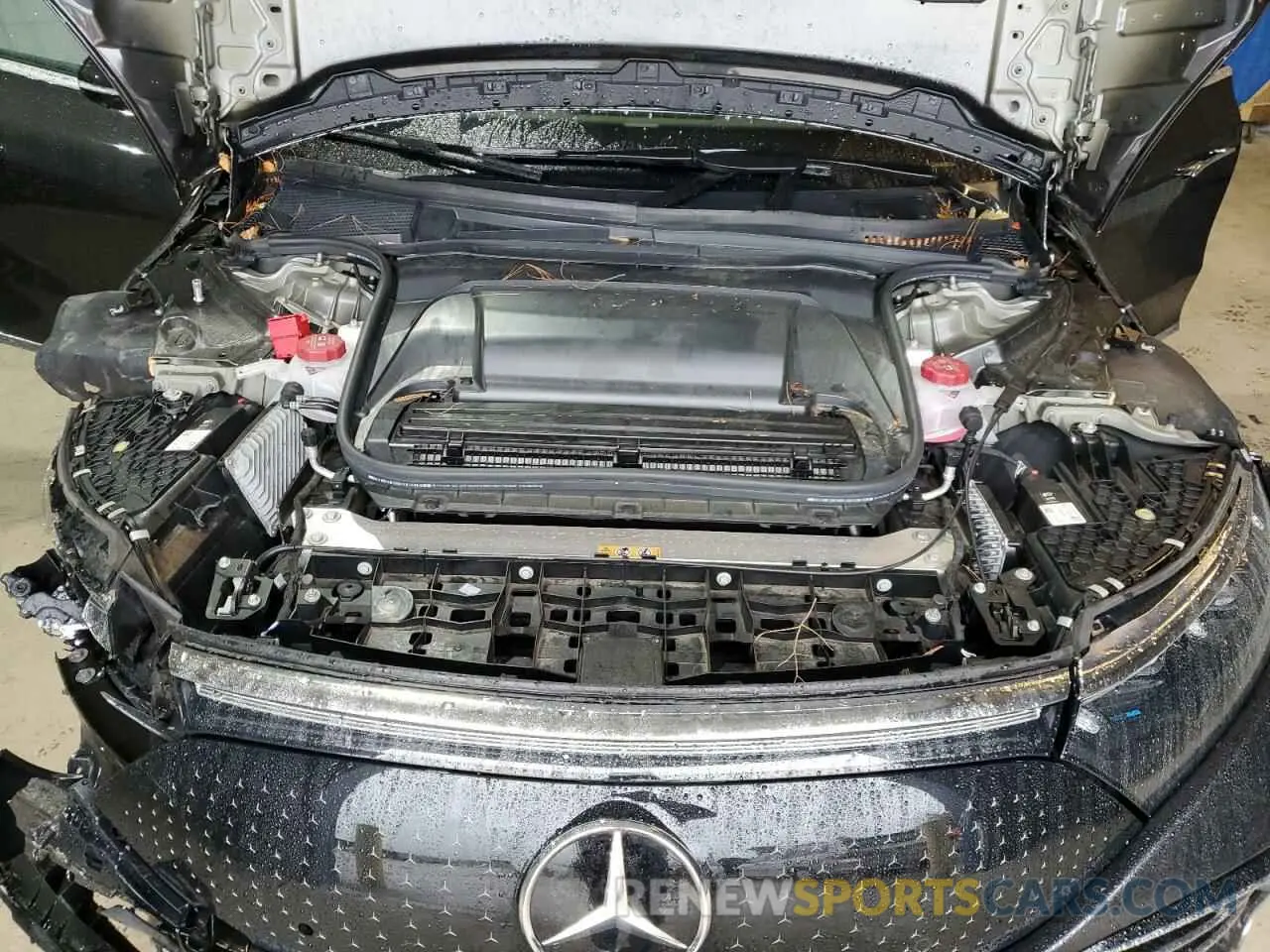 11 fotografías del automóvil dañado W1KCG4EB8NA017680 MERCEDES-BENZ EQS SEDAN 2022