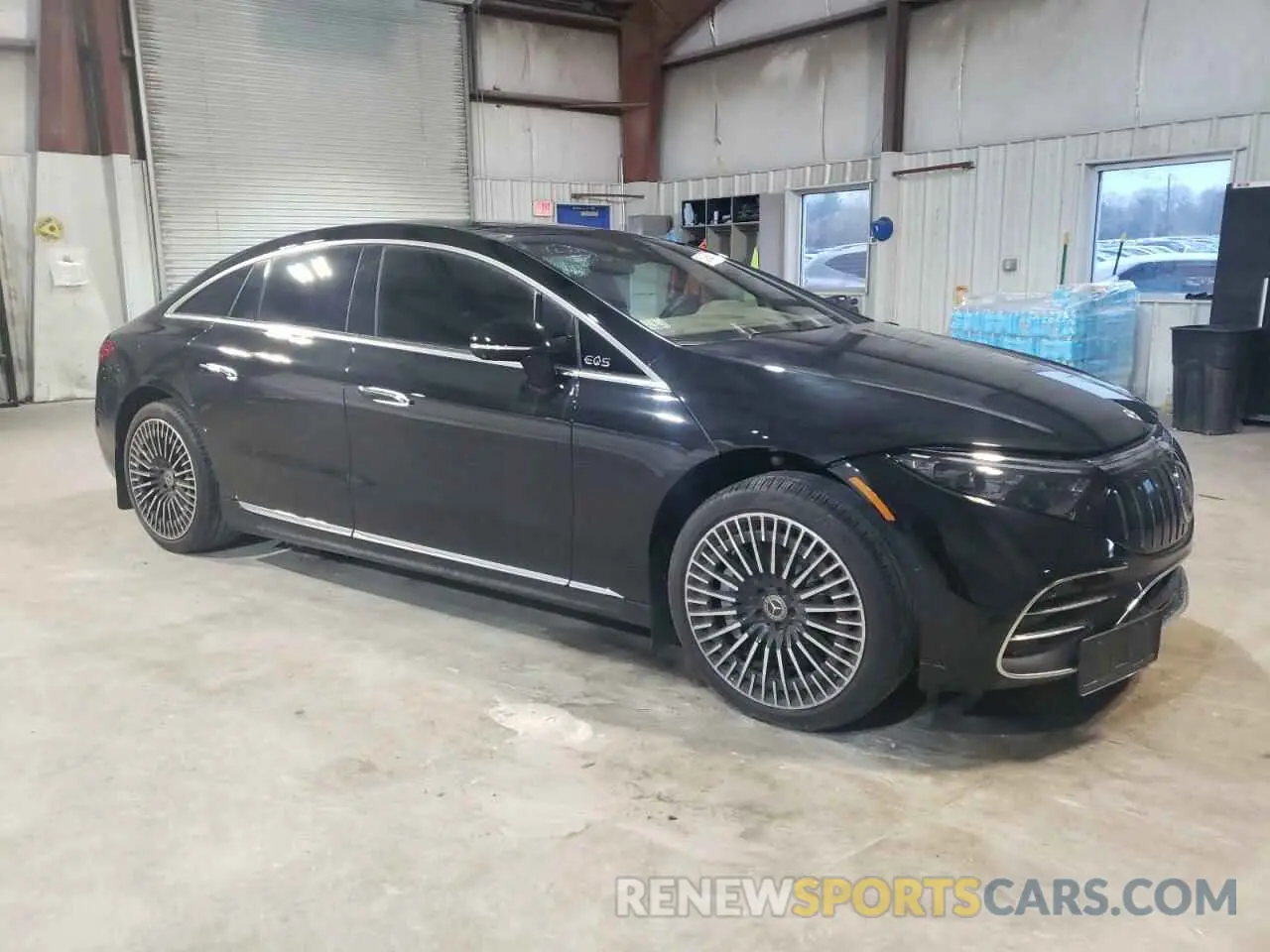 4 fotografías del automóvil dañado W1KCG4EB8NA020966 MERCEDES-BENZ EQS SEDAN 2022