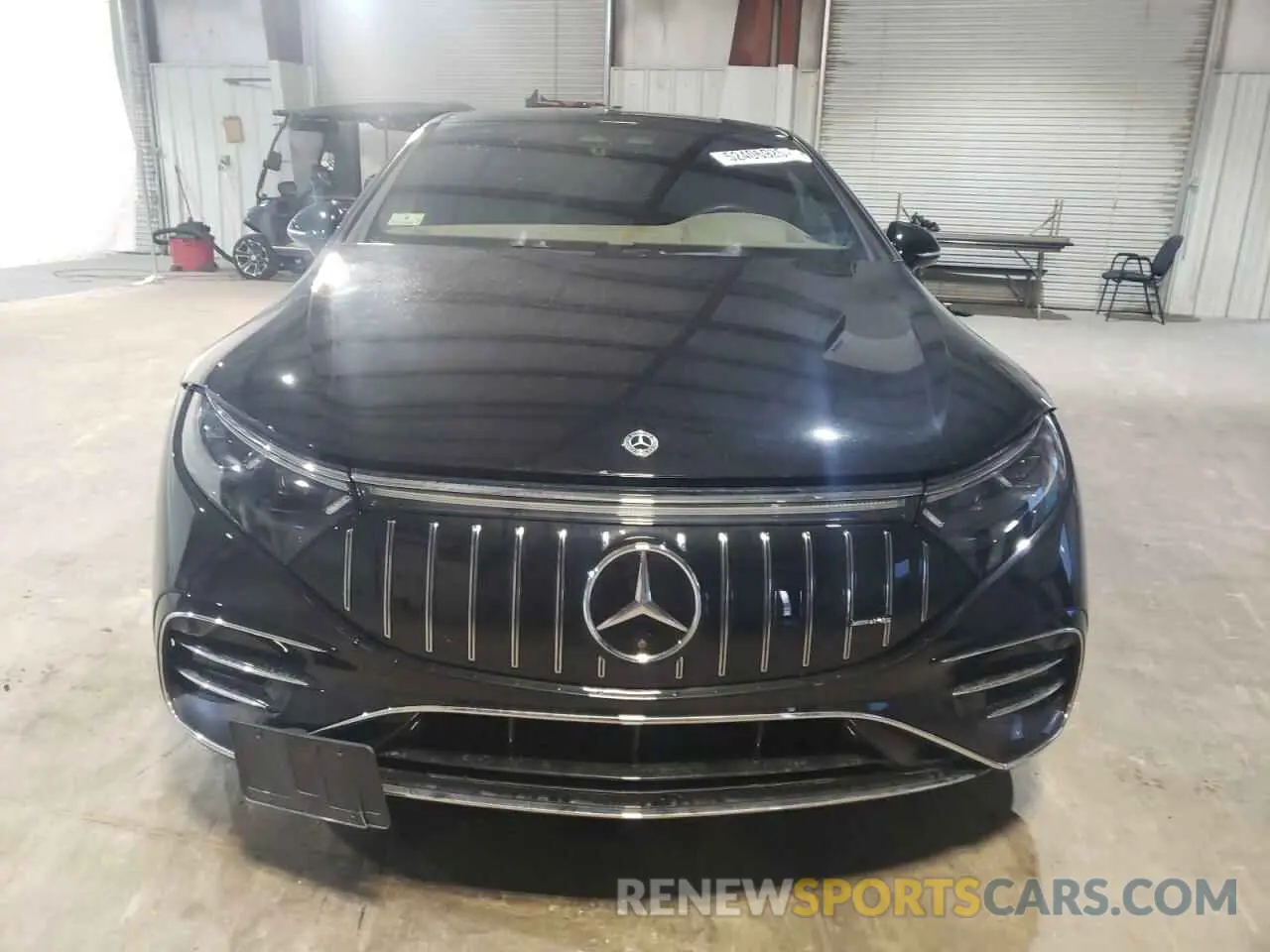 5 fotografías del automóvil dañado W1KCG4EB8NA020966 MERCEDES-BENZ EQS SEDAN 2022