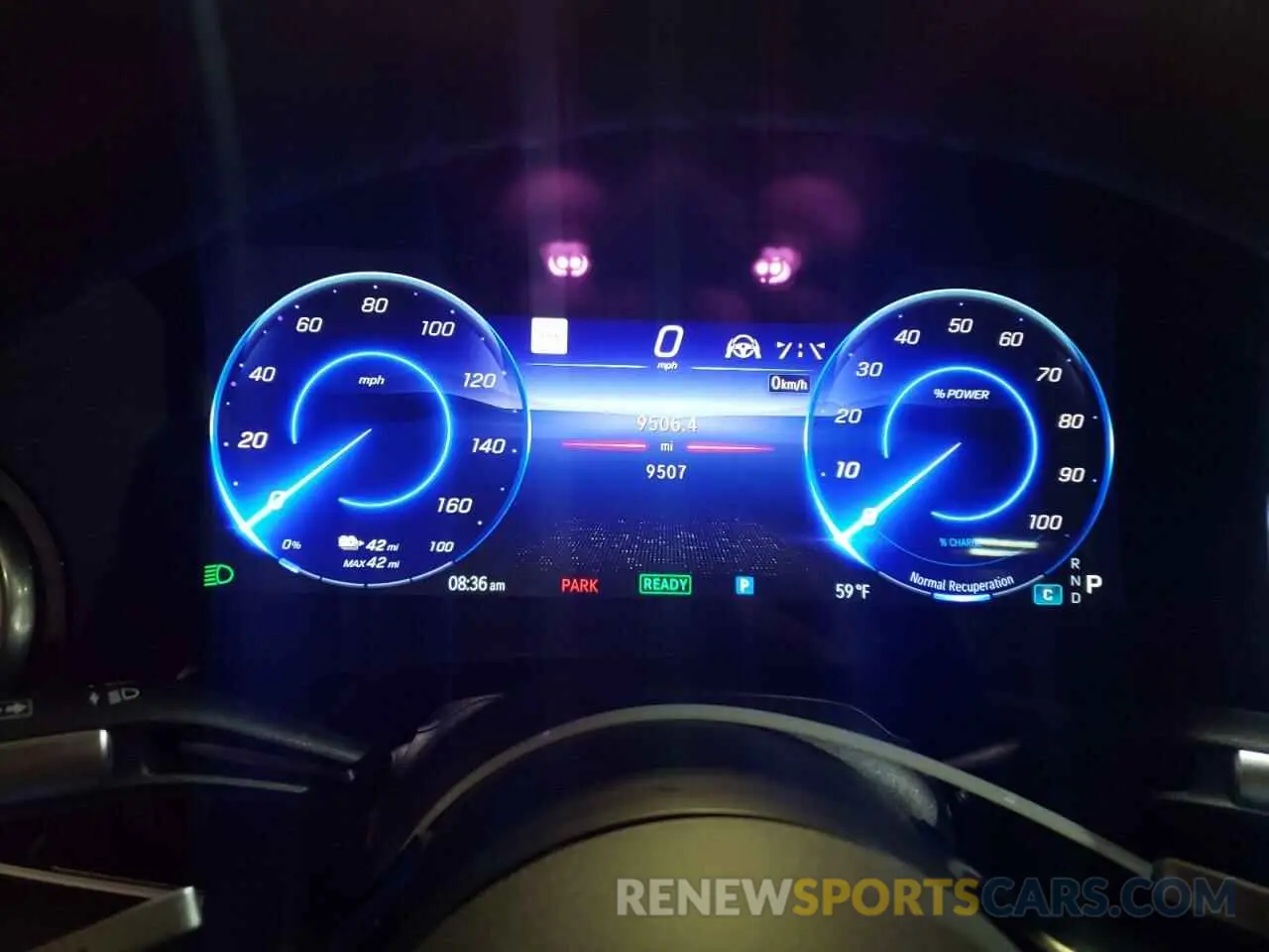 9 fotografías del automóvil dañado W1KCG4EB8NA020966 MERCEDES-BENZ EQS SEDAN 2022