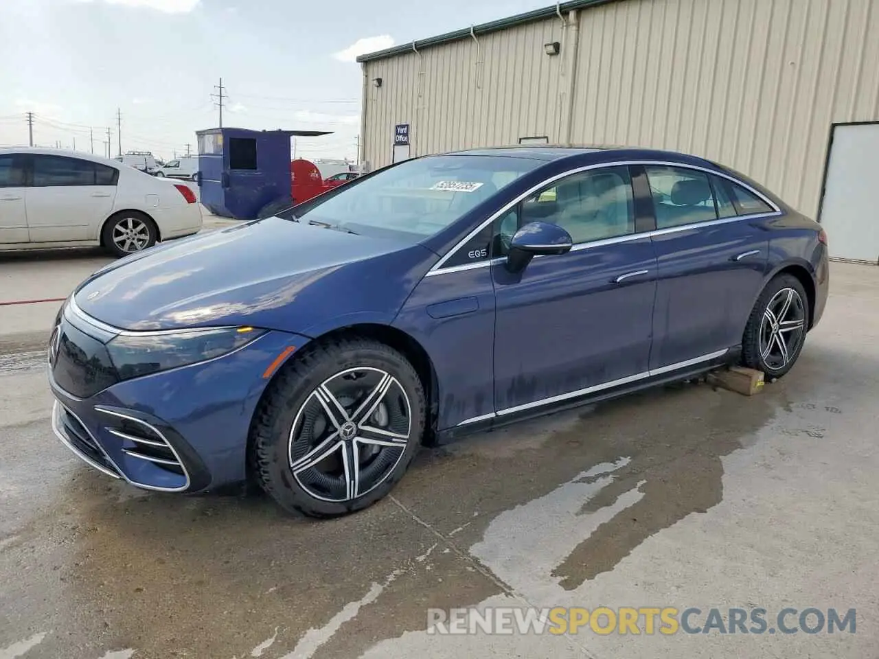 1 fotografías del automóvil dañado W1KCG4EB8NA021793 MERCEDES-BENZ EQS SEDAN 2022