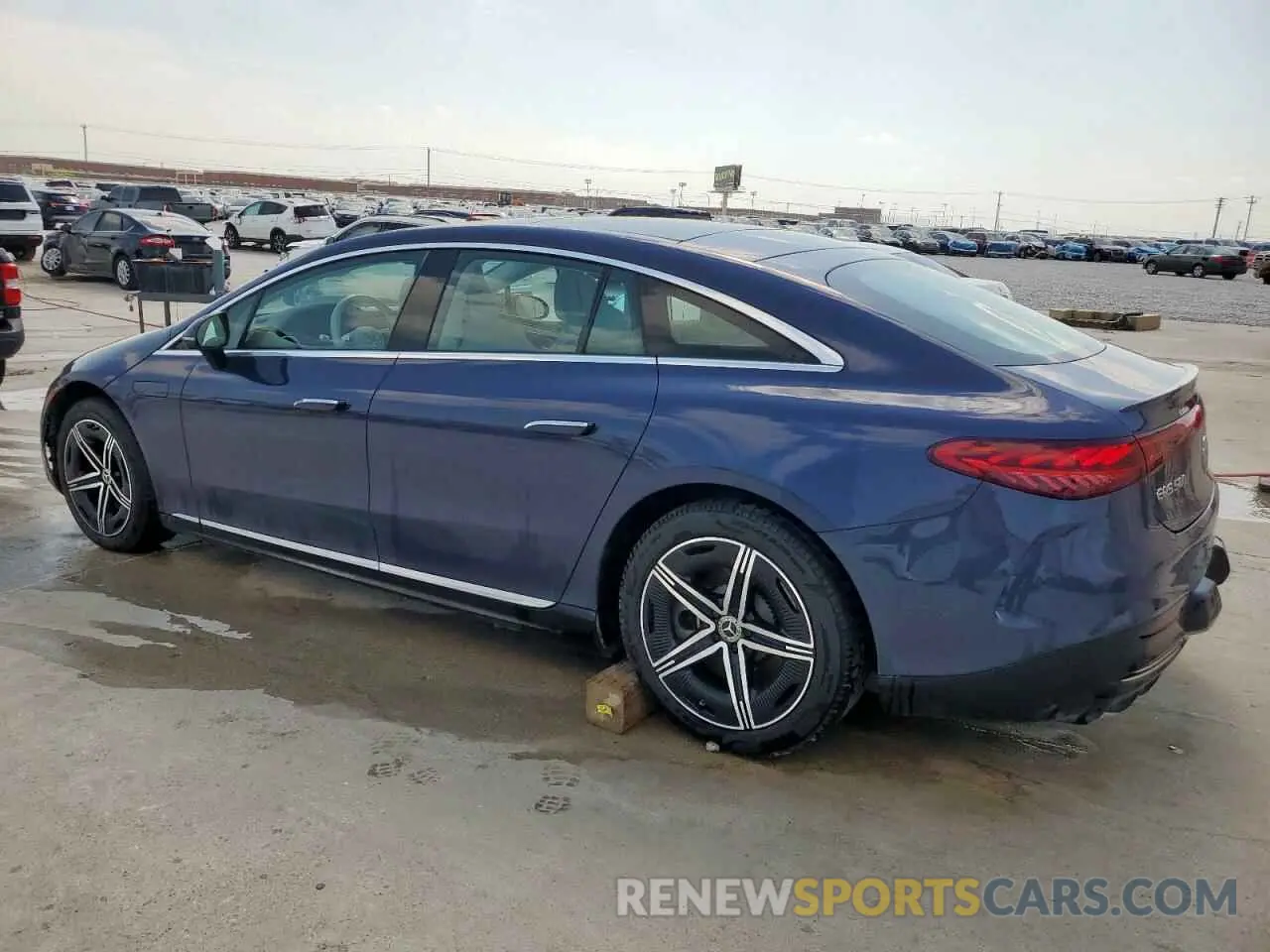 2 fotografías del automóvil dañado W1KCG4EB8NA021793 MERCEDES-BENZ EQS SEDAN 2022