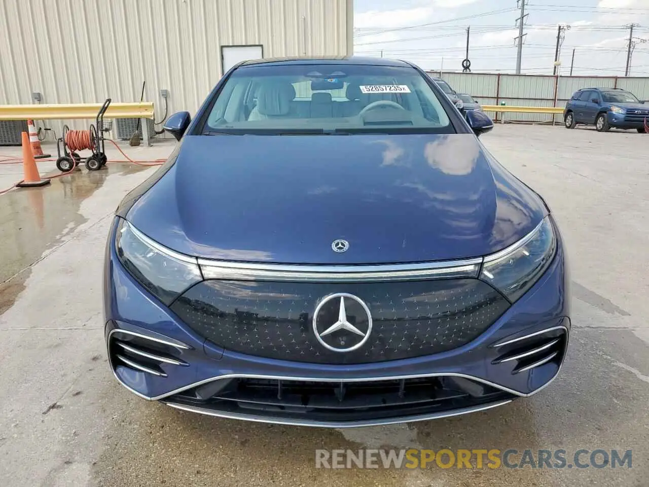 5 fotografías del automóvil dañado W1KCG4EB8NA021793 MERCEDES-BENZ EQS SEDAN 2022