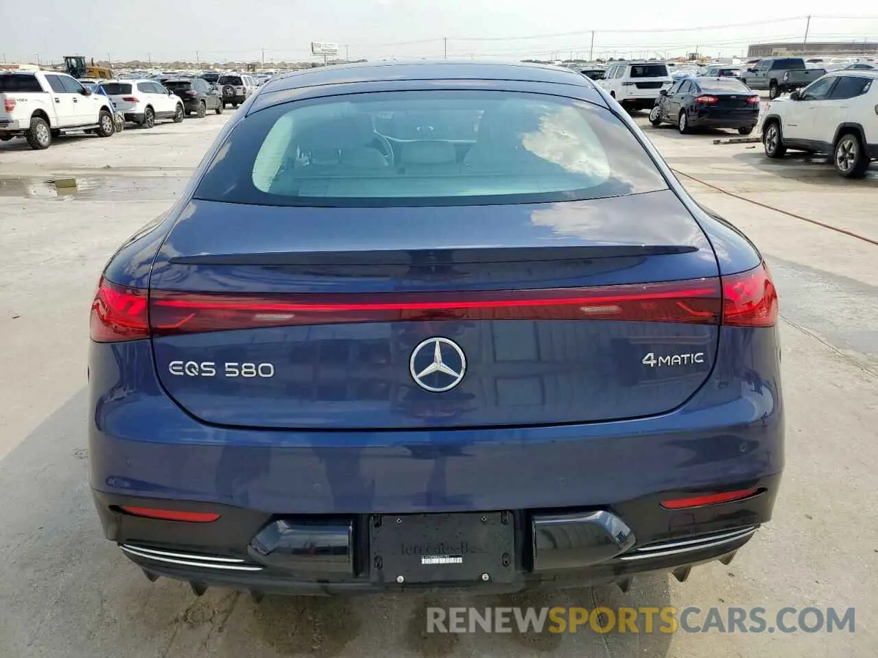 6 fotografías del automóvil dañado W1KCG4EB8NA021793 MERCEDES-BENZ EQS SEDAN 2022