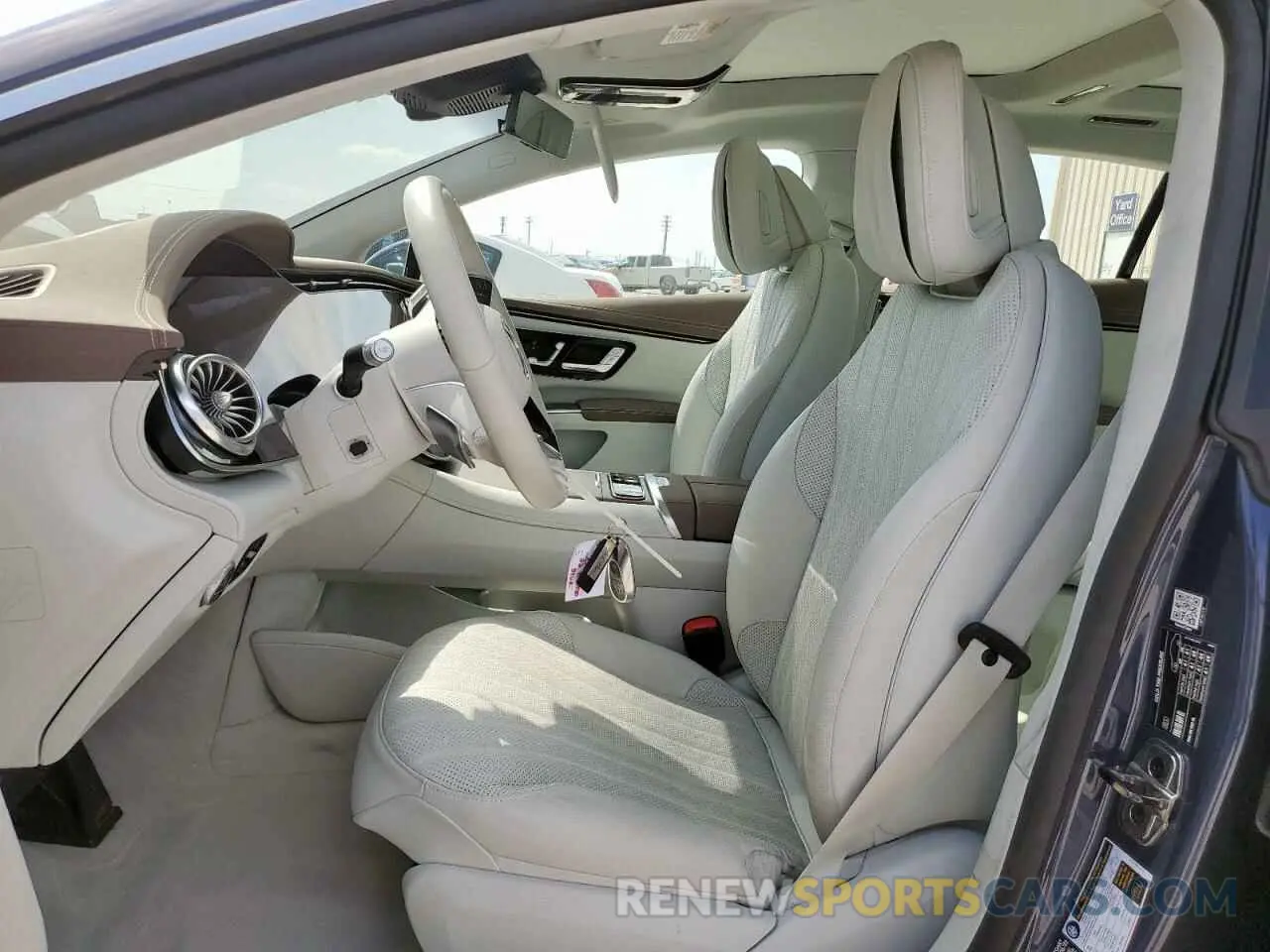 7 fotografías del automóvil dañado W1KCG4EB8NA021793 MERCEDES-BENZ EQS SEDAN 2022