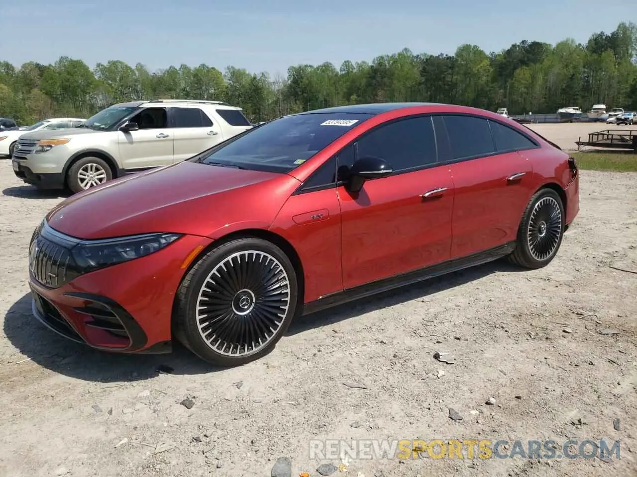1 fotografías del automóvil dañado W1KCG5FB1NA009022 MERCEDES-BENZ EQS SEDAN 2022