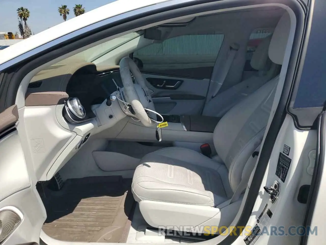 7 fotografías del automóvil dañado W1KCG5FB9NA009947 MERCEDES-BENZ EQS SEDAN 2022