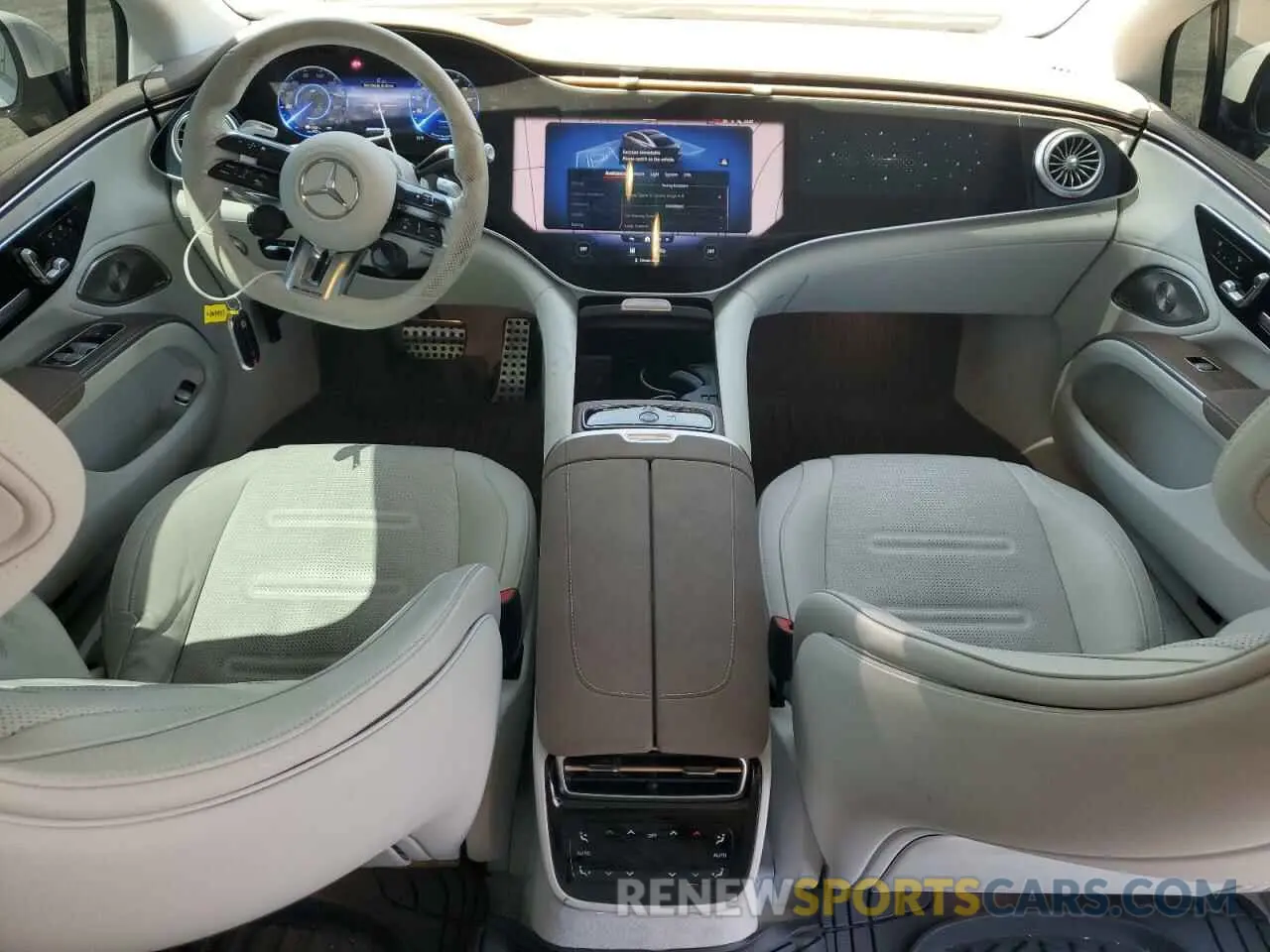 8 fotografías del automóvil dañado W1KCG5FB9NA009947 MERCEDES-BENZ EQS SEDAN 2022