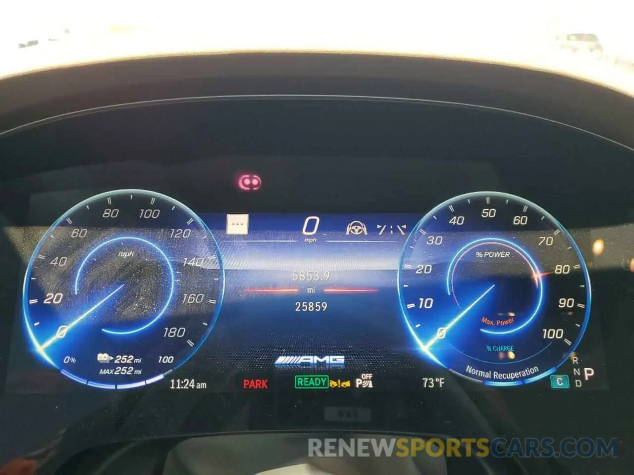 9 fotografías del automóvil dañado W1KCG5FB9NA009947 MERCEDES-BENZ EQS SEDAN 2022