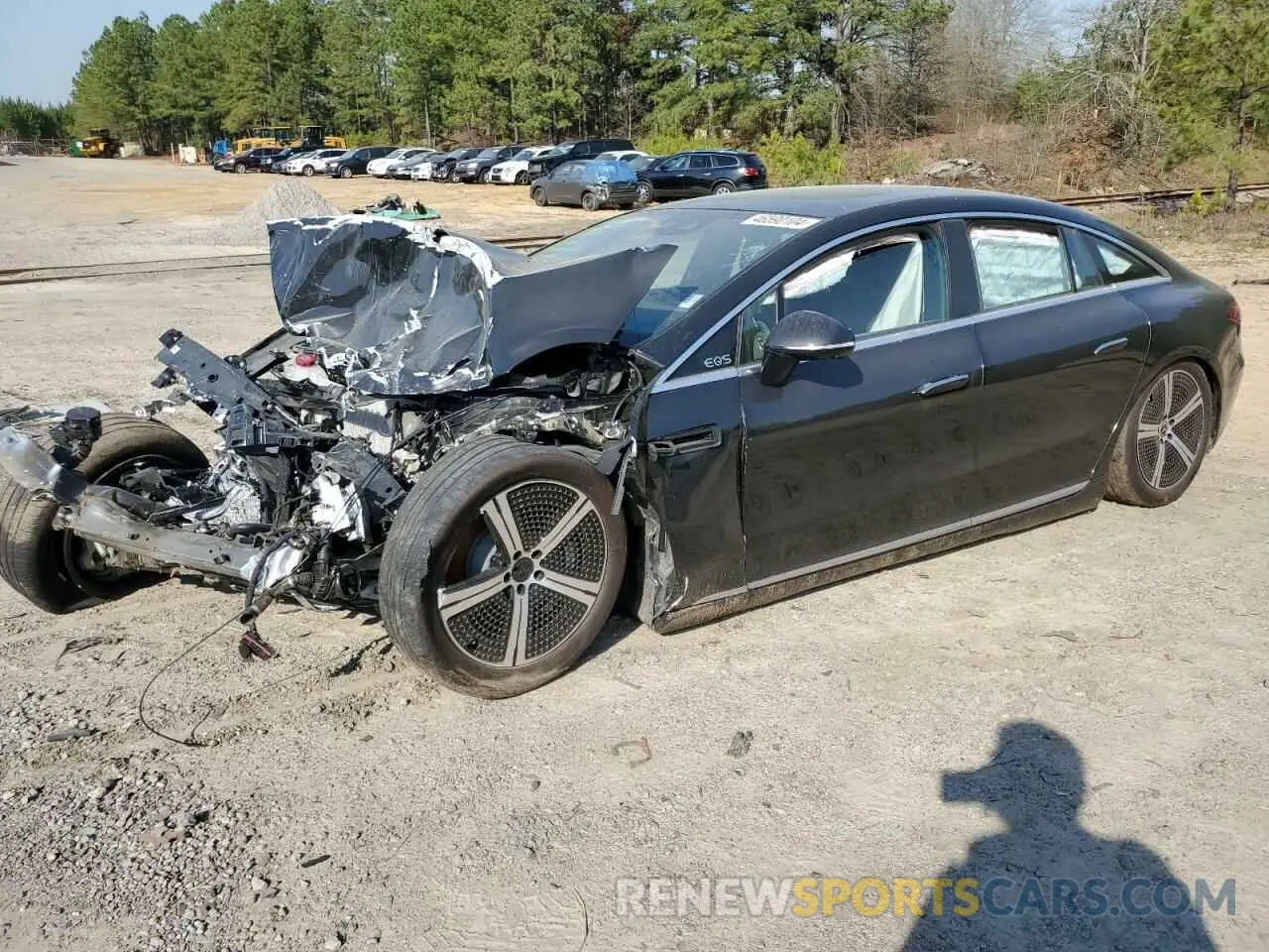 1 fotografías del automóvil dañado W1KCG2DB2PA024164 MERCEDES-BENZ EQS SEDAN 2023