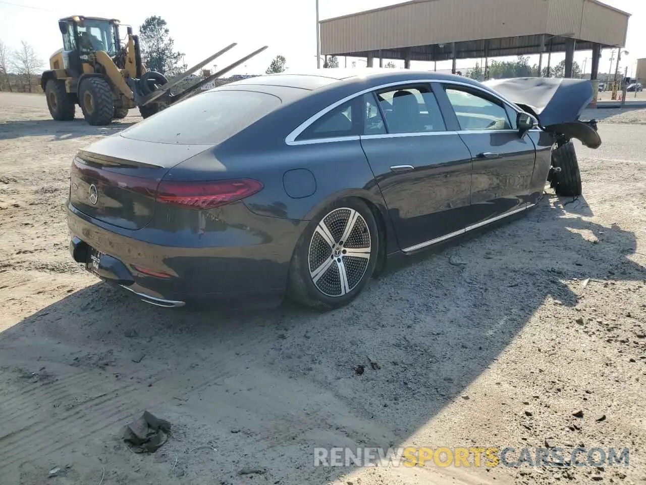3 fotografías del automóvil dañado W1KCG2DB2PA024164 MERCEDES-BENZ EQS SEDAN 2023