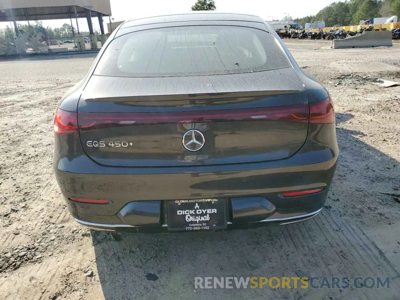 6 fotografías del automóvil dañado W1KCG2DB2PA024164 MERCEDES-BENZ EQS SEDAN 2023