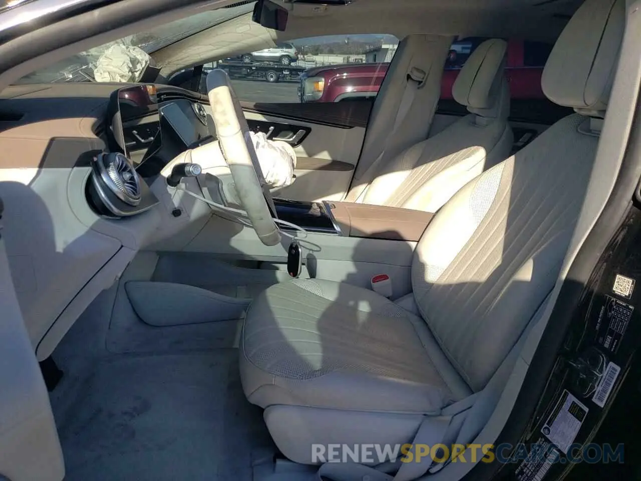 7 fotografías del automóvil dañado W1KCG2DB2PA033091 MERCEDES-BENZ EQS SEDAN 2023