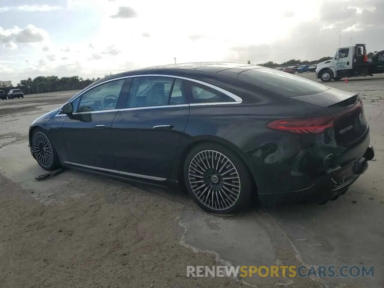 2 fotografías del automóvil dañado W1KCG2DB2PA034984 MERCEDES-BENZ EQS SEDAN 2023