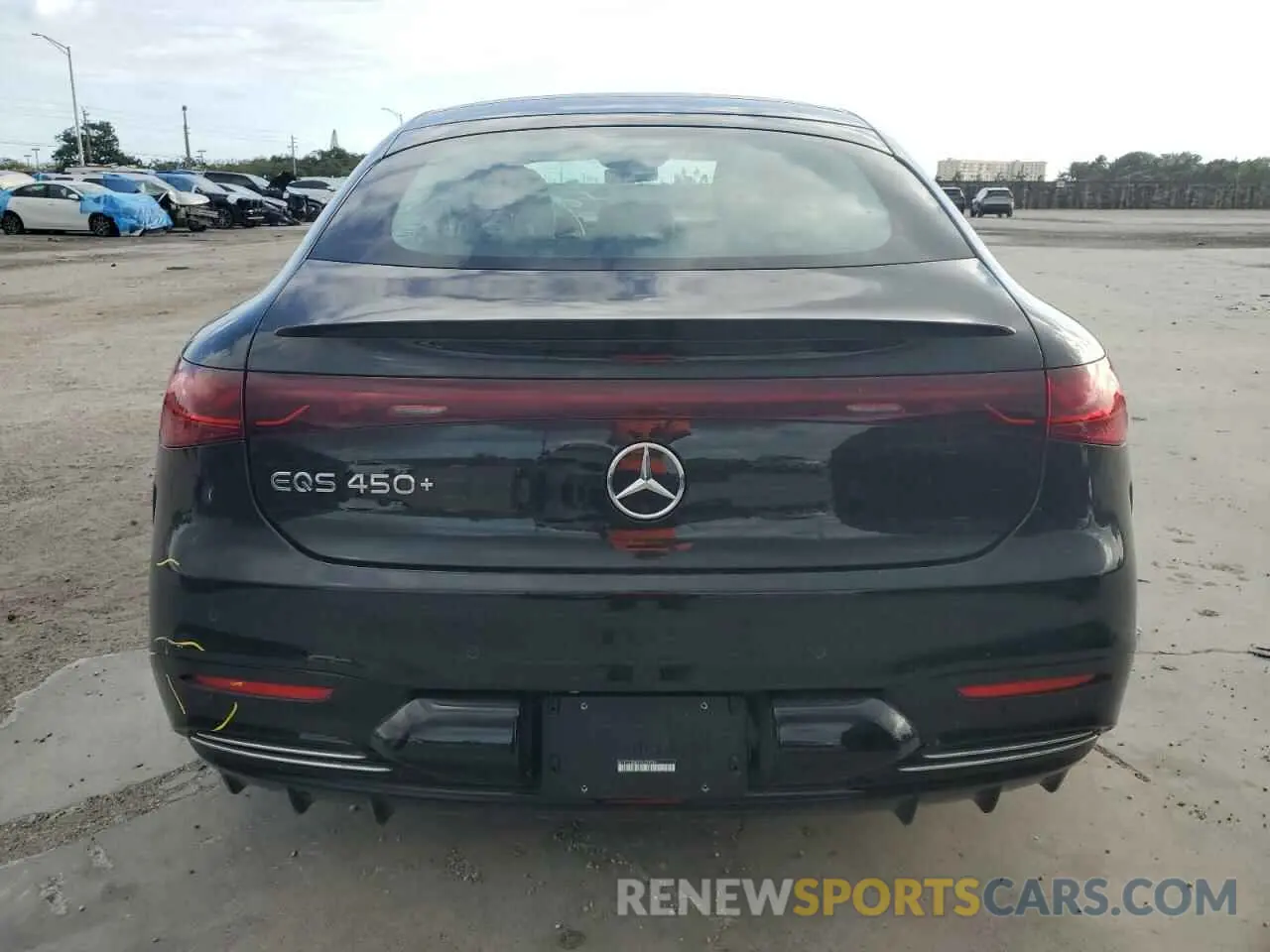 6 fotografías del automóvil dañado W1KCG2DB2PA034984 MERCEDES-BENZ EQS SEDAN 2023