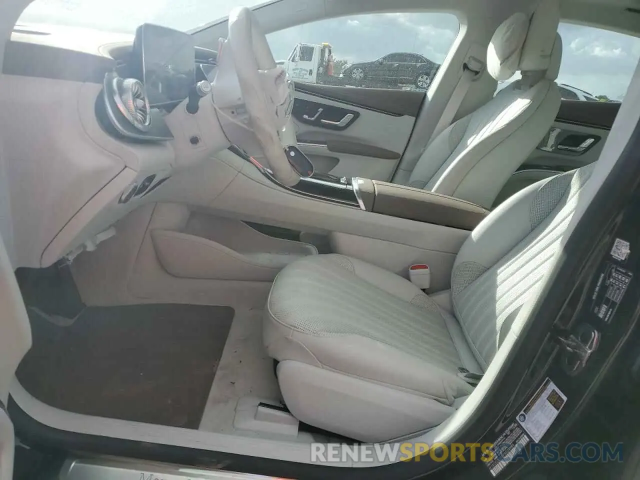 7 fotografías del automóvil dañado W1KCG2DB2PA034984 MERCEDES-BENZ EQS SEDAN 2023