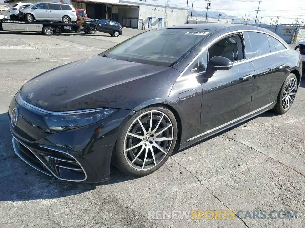 1 fotografías del automóvil dañado W1KCG2DB4PA033450 MERCEDES-BENZ EQS SEDAN 2023