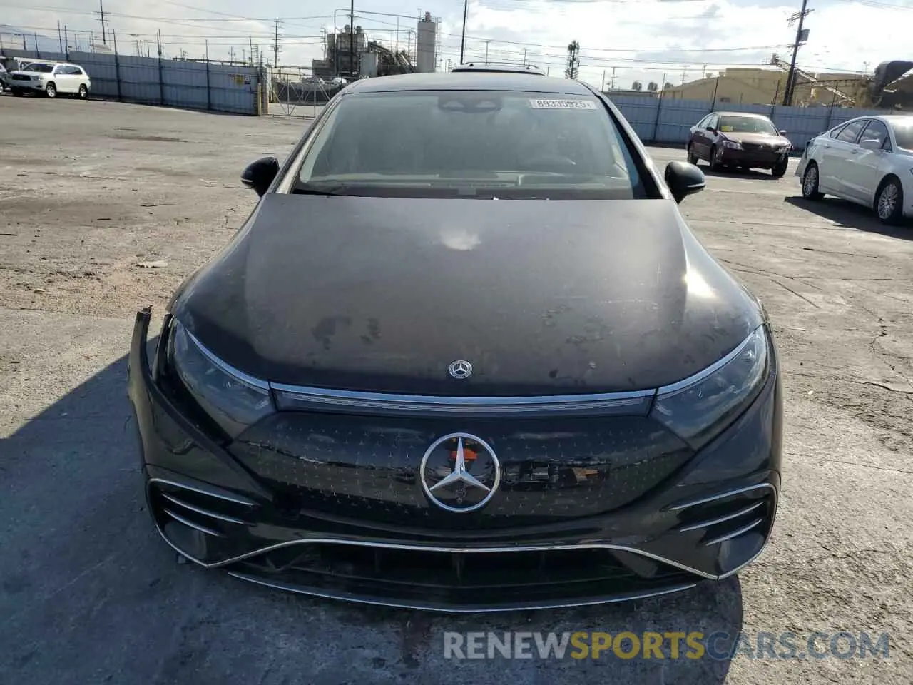 5 fotografías del automóvil dañado W1KCG2DB4PA033450 MERCEDES-BENZ EQS SEDAN 2023