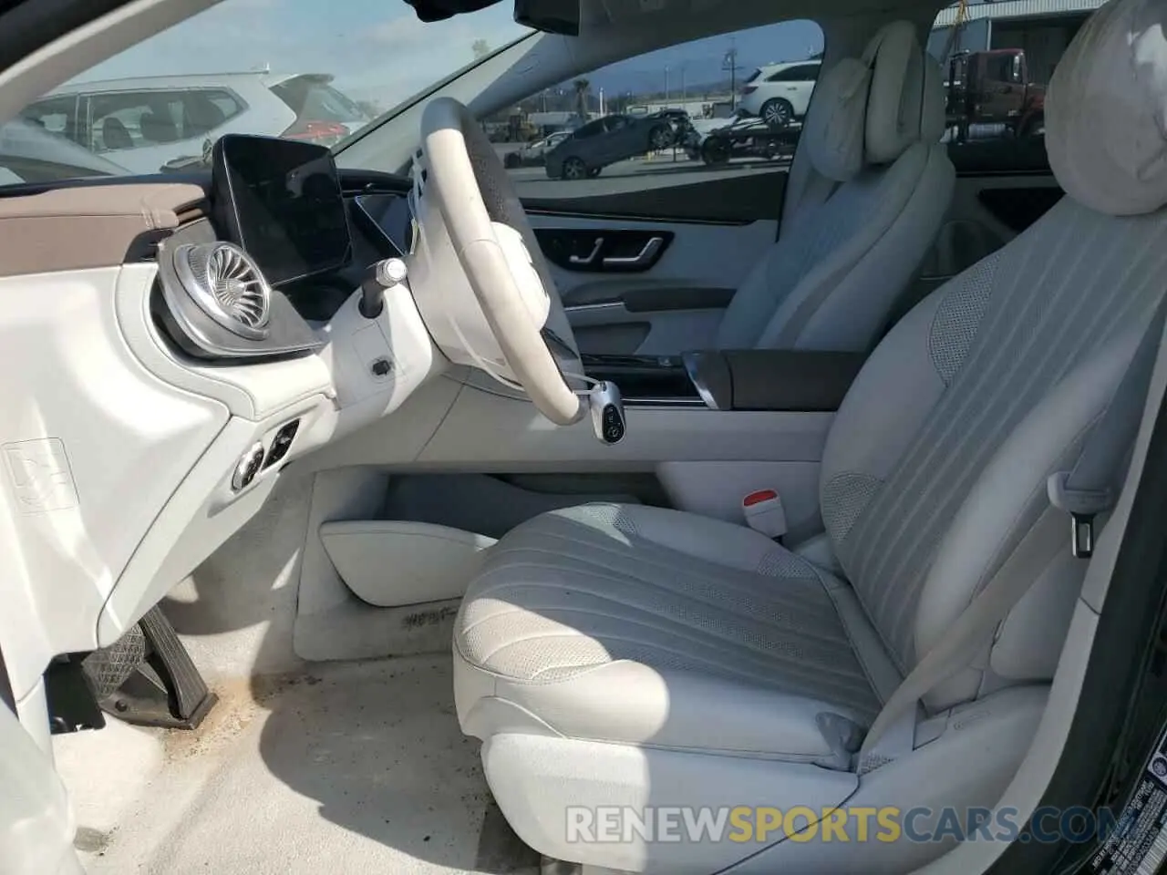 7 fotografías del automóvil dañado W1KCG2DB4PA033450 MERCEDES-BENZ EQS SEDAN 2023