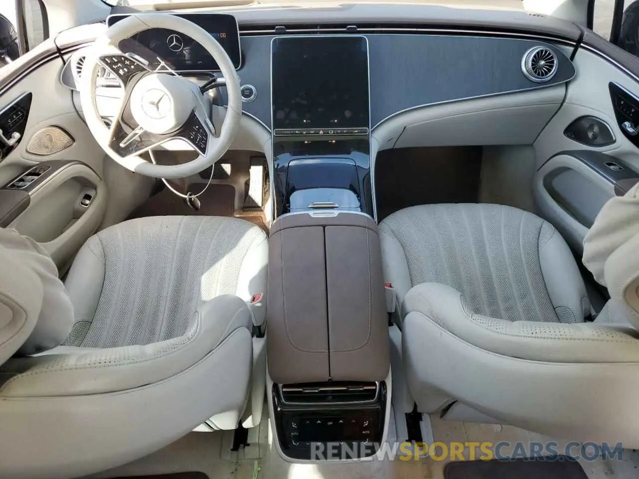 8 fotografías del automóvil dañado W1KCG2DB4PA033450 MERCEDES-BENZ EQS SEDAN 2023
