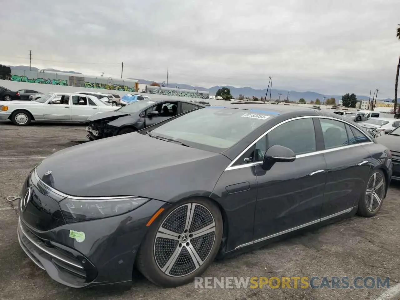 1 fotografías del automóvil dañado W1KCG2DB5PA032372 MERCEDES-BENZ EQS SEDAN 2023