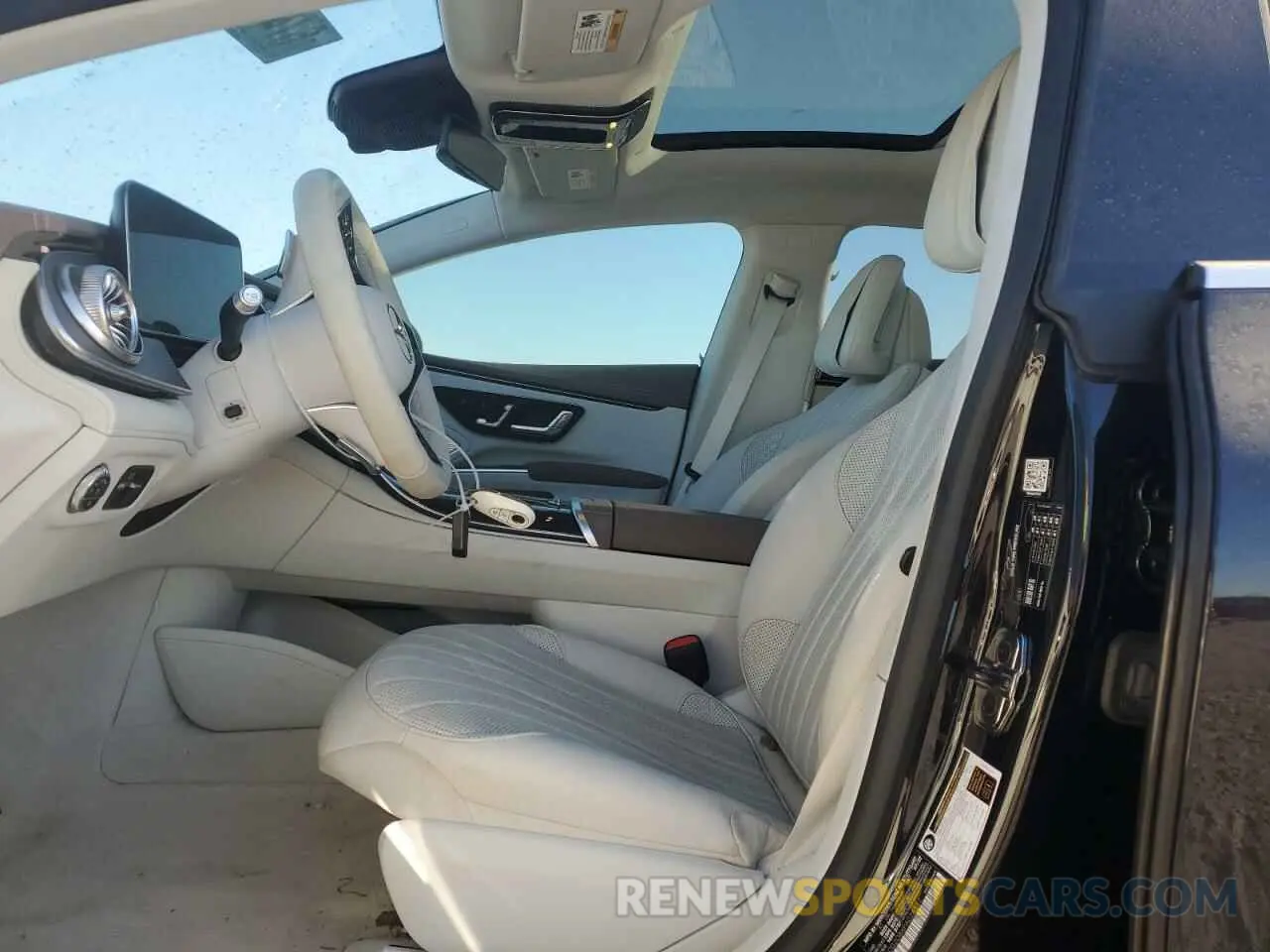 7 fotografías del automóvil dañado W1KCG2DBXPA024512 MERCEDES-BENZ EQS SEDAN 2023