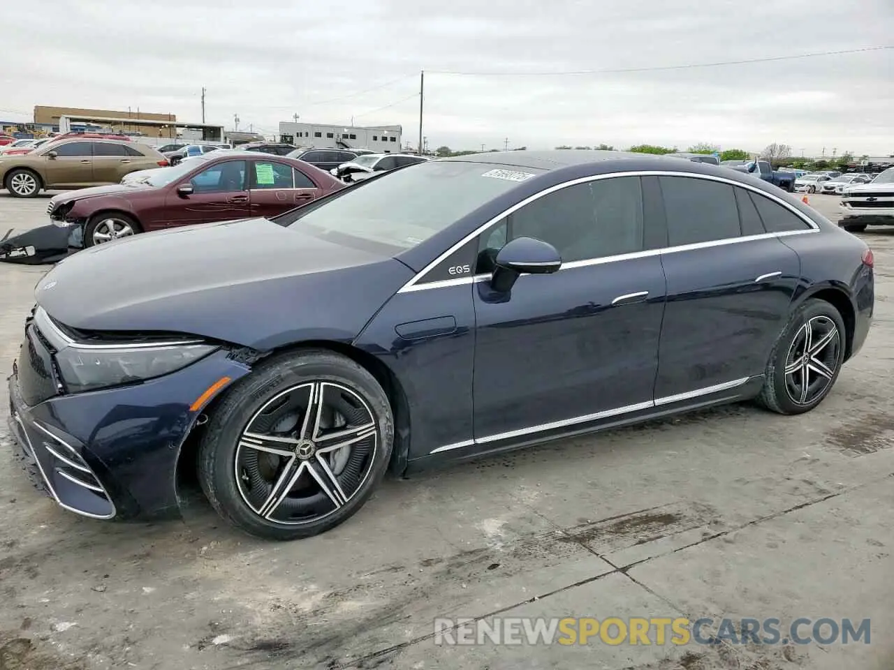 1 fotografías del automóvil dañado W1KCG2EB0PA039681 MERCEDES-BENZ EQS SEDAN 2023