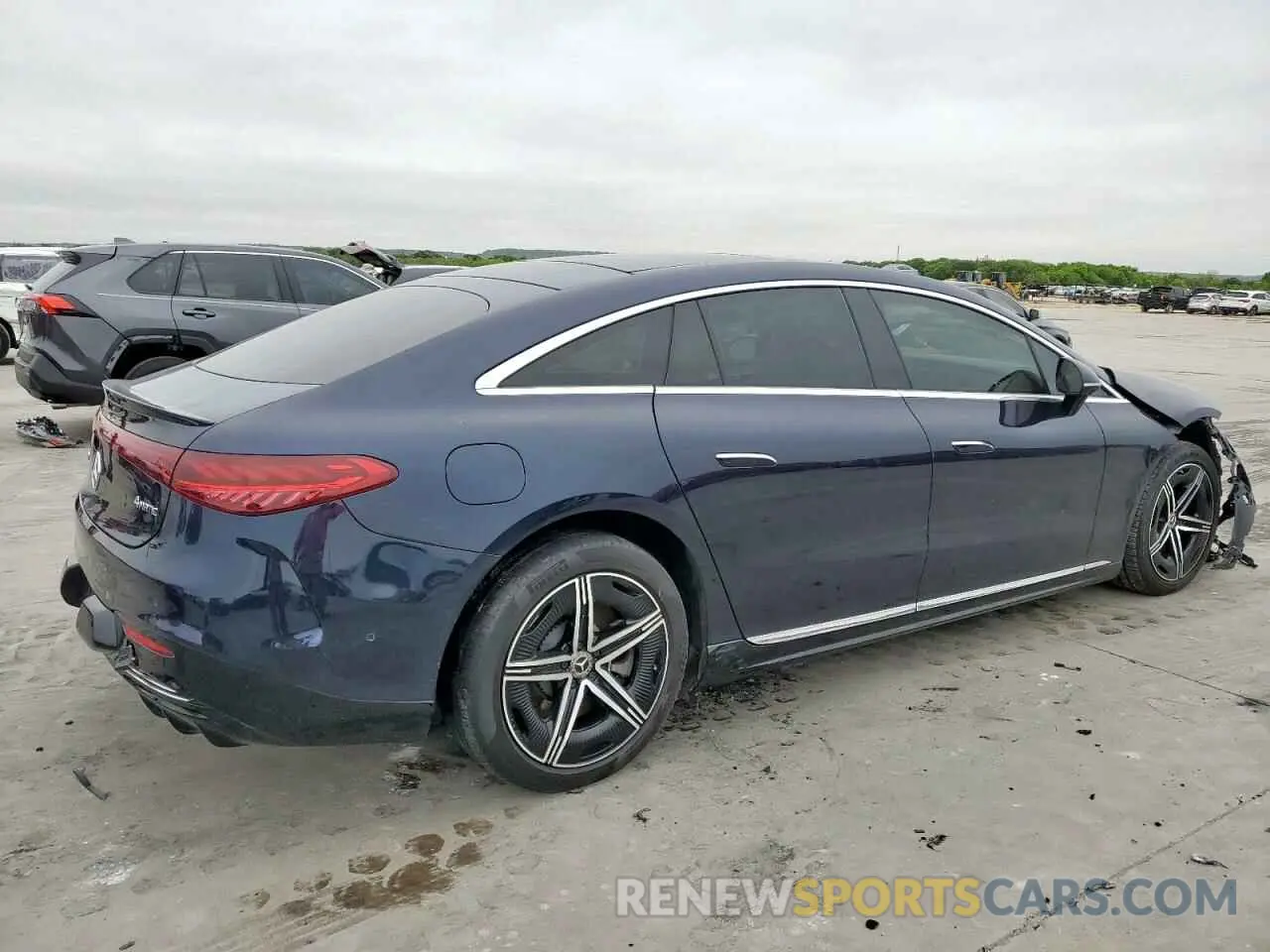 3 fotografías del automóvil dañado W1KCG2EB0PA039681 MERCEDES-BENZ EQS SEDAN 2023