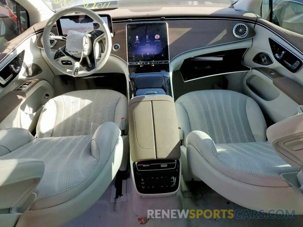 8 fotografías del automóvil dañado W1KCG2EB0PA039681 MERCEDES-BENZ EQS SEDAN 2023