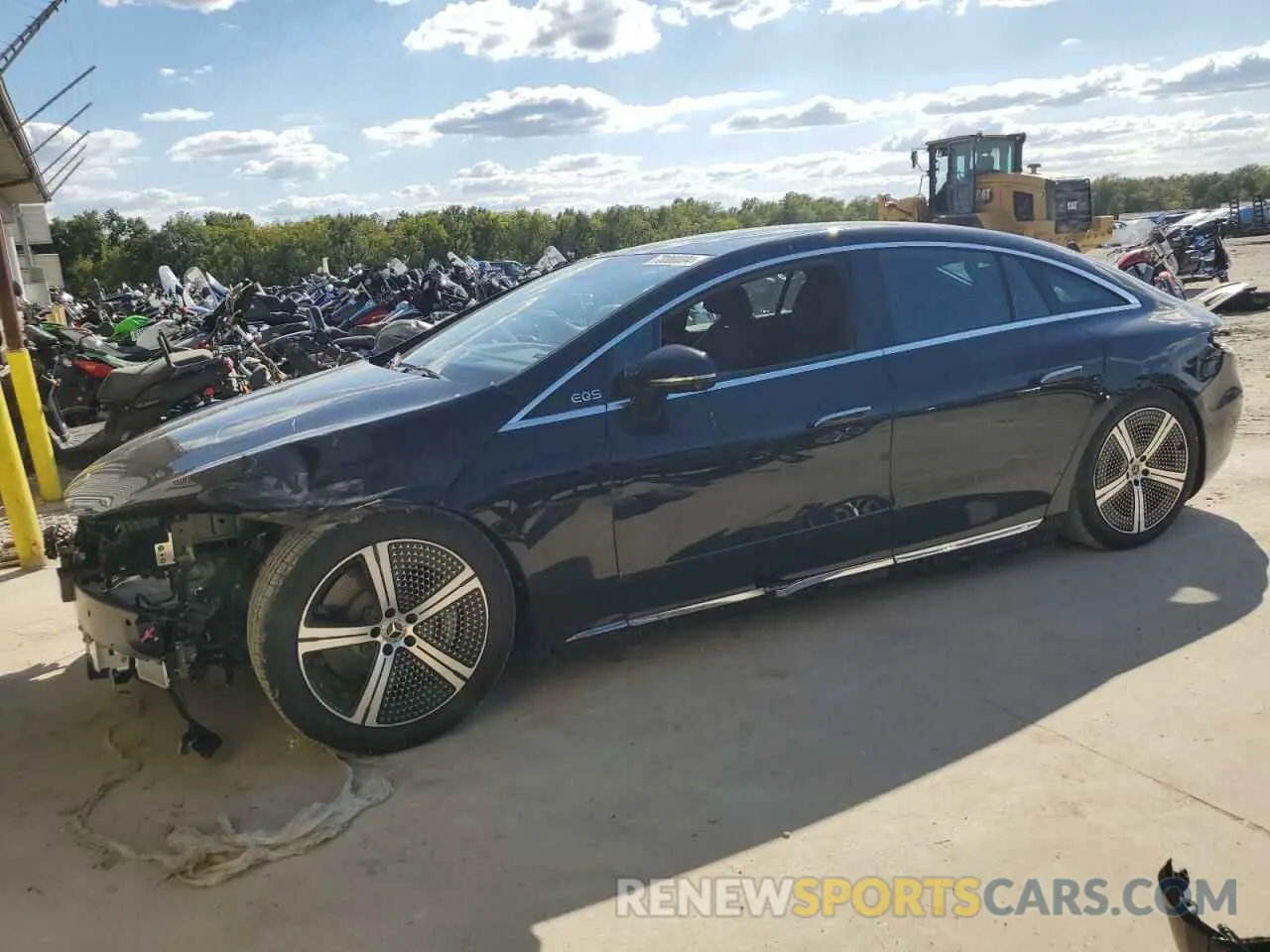1 fotografías del automóvil dañado W1KCG2EB1PA038099 MERCEDES-BENZ EQS SEDAN 2023