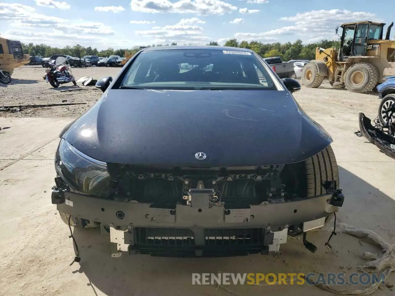 5 fotografías del automóvil dañado W1KCG2EB1PA038099 MERCEDES-BENZ EQS SEDAN 2023
