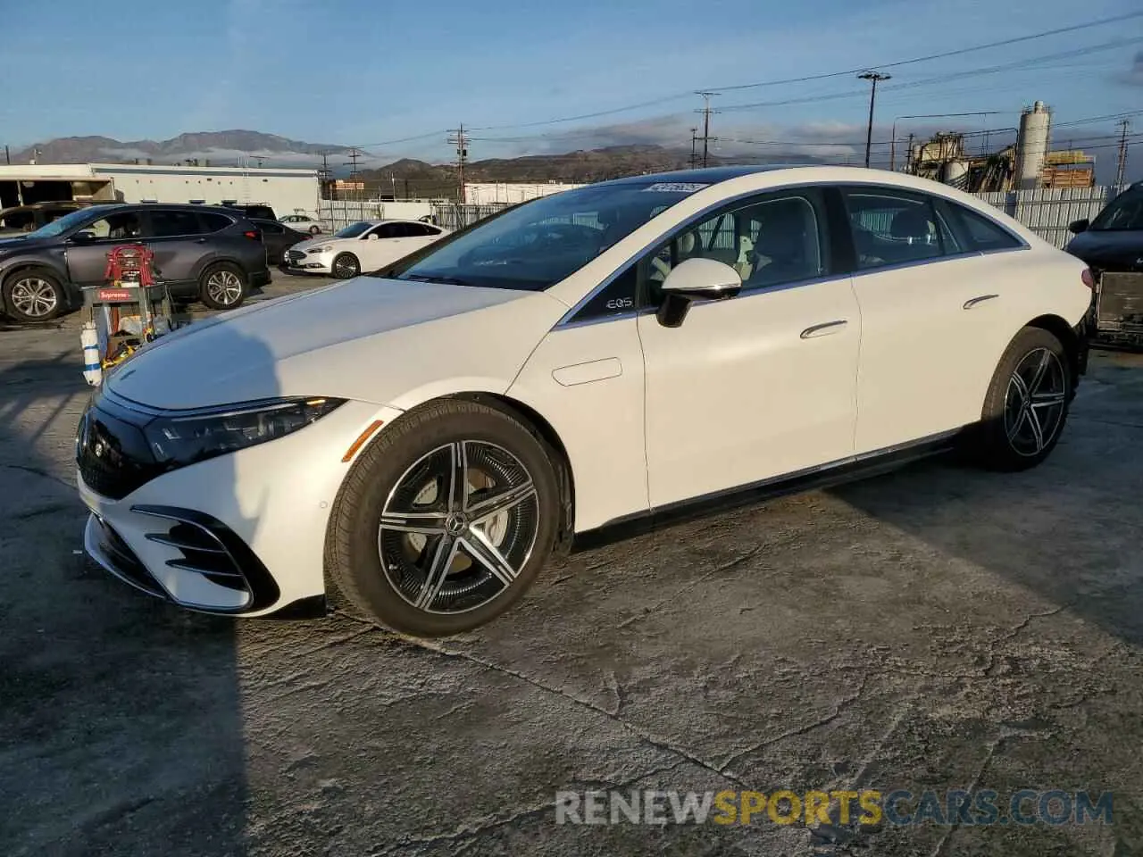 1 fotografías del automóvil dañado W1KCG2EB2PA042307 MERCEDES-BENZ EQS SEDAN 2023