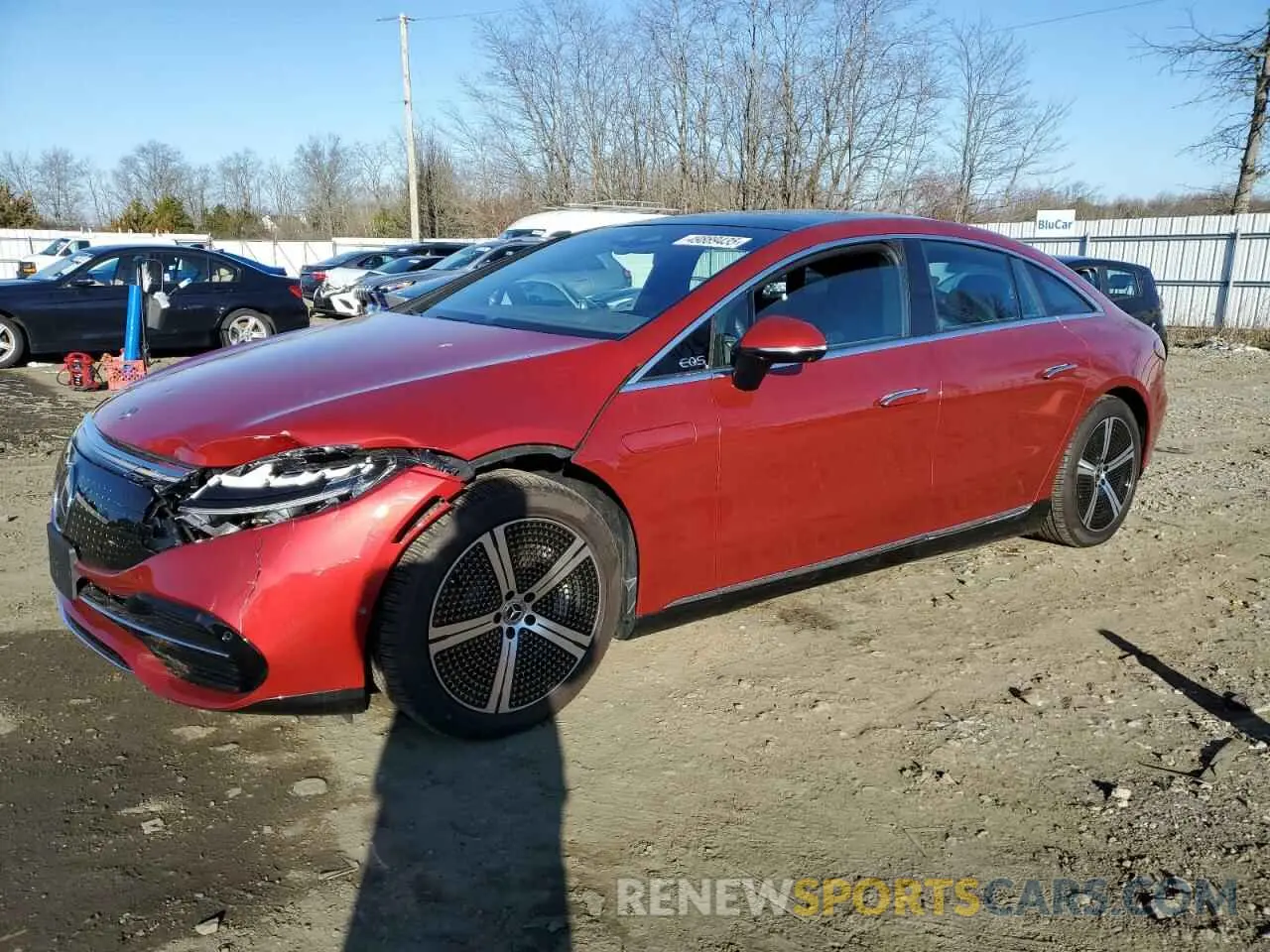 1 fotografías del automóvil dañado W1KCG2EB7PA034400 MERCEDES-BENZ EQS SEDAN 2023