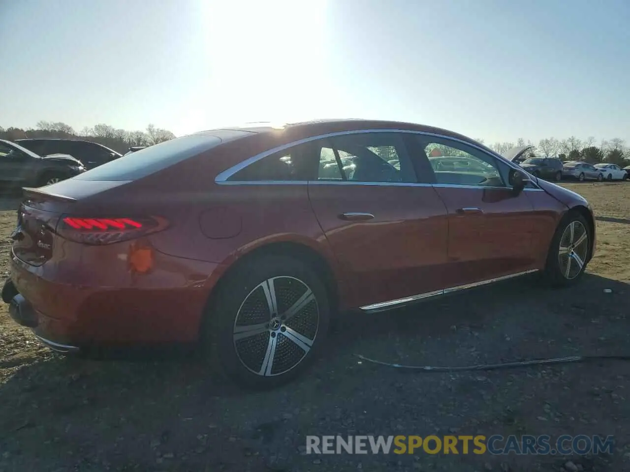 3 fotografías del automóvil dañado W1KCG2EB7PA034400 MERCEDES-BENZ EQS SEDAN 2023