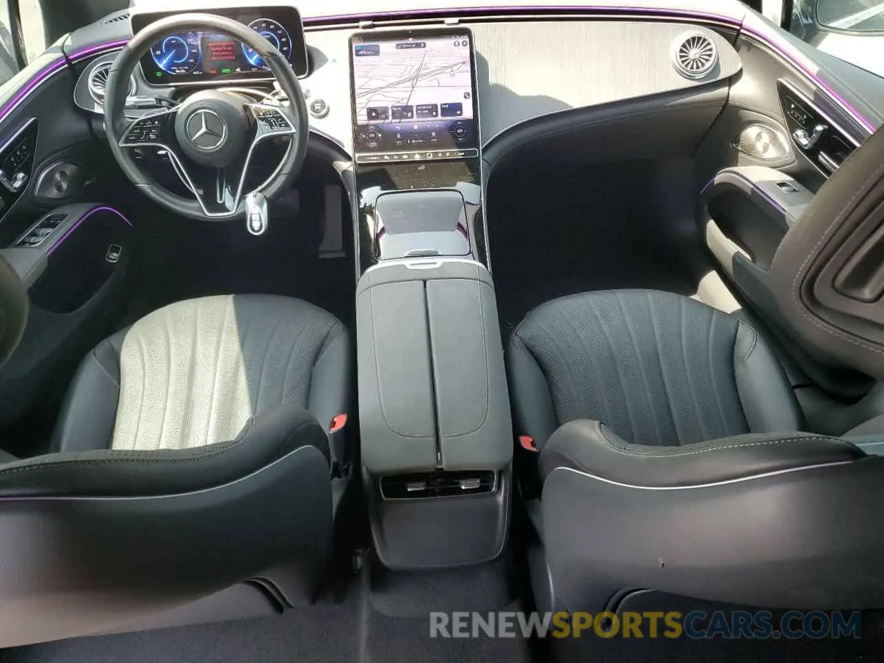 8 fotografías del automóvil dañado W1KCG2EB7PA039211 MERCEDES-BENZ EQS SEDAN 2023