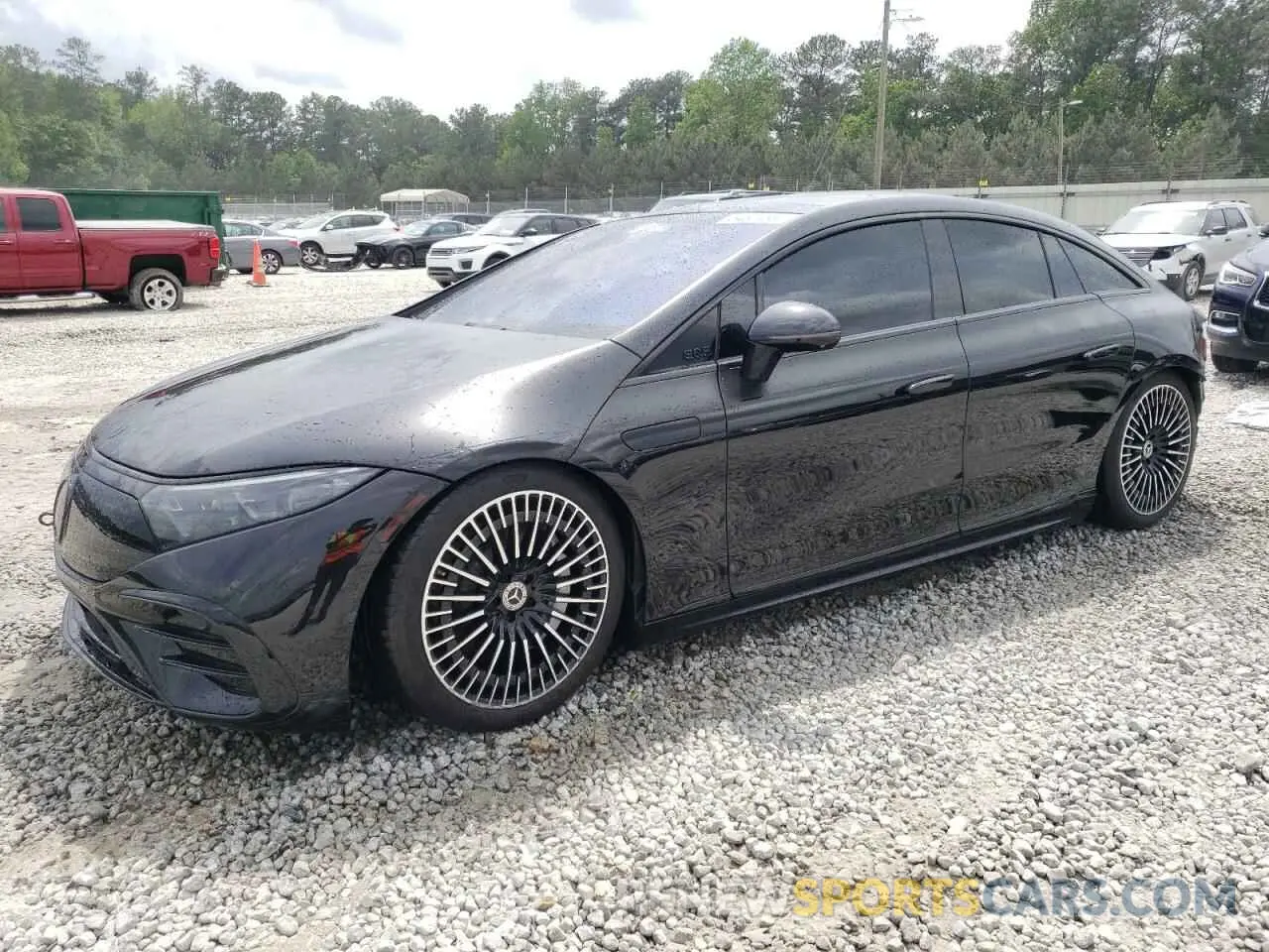 1 fotografías del automóvil dañado W1KCG4EB3PA034504 MERCEDES-BENZ EQS SEDAN 2023