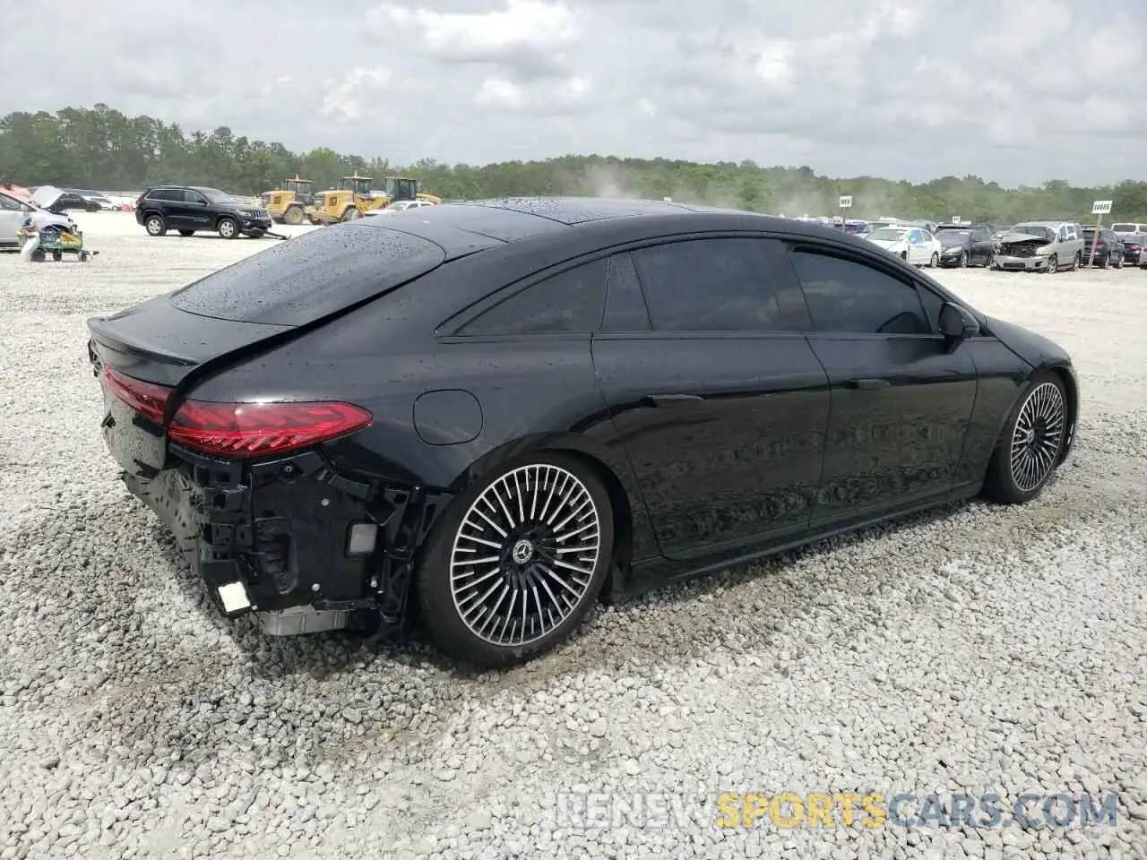 3 fotografías del automóvil dañado W1KCG4EB3PA034504 MERCEDES-BENZ EQS SEDAN 2023
