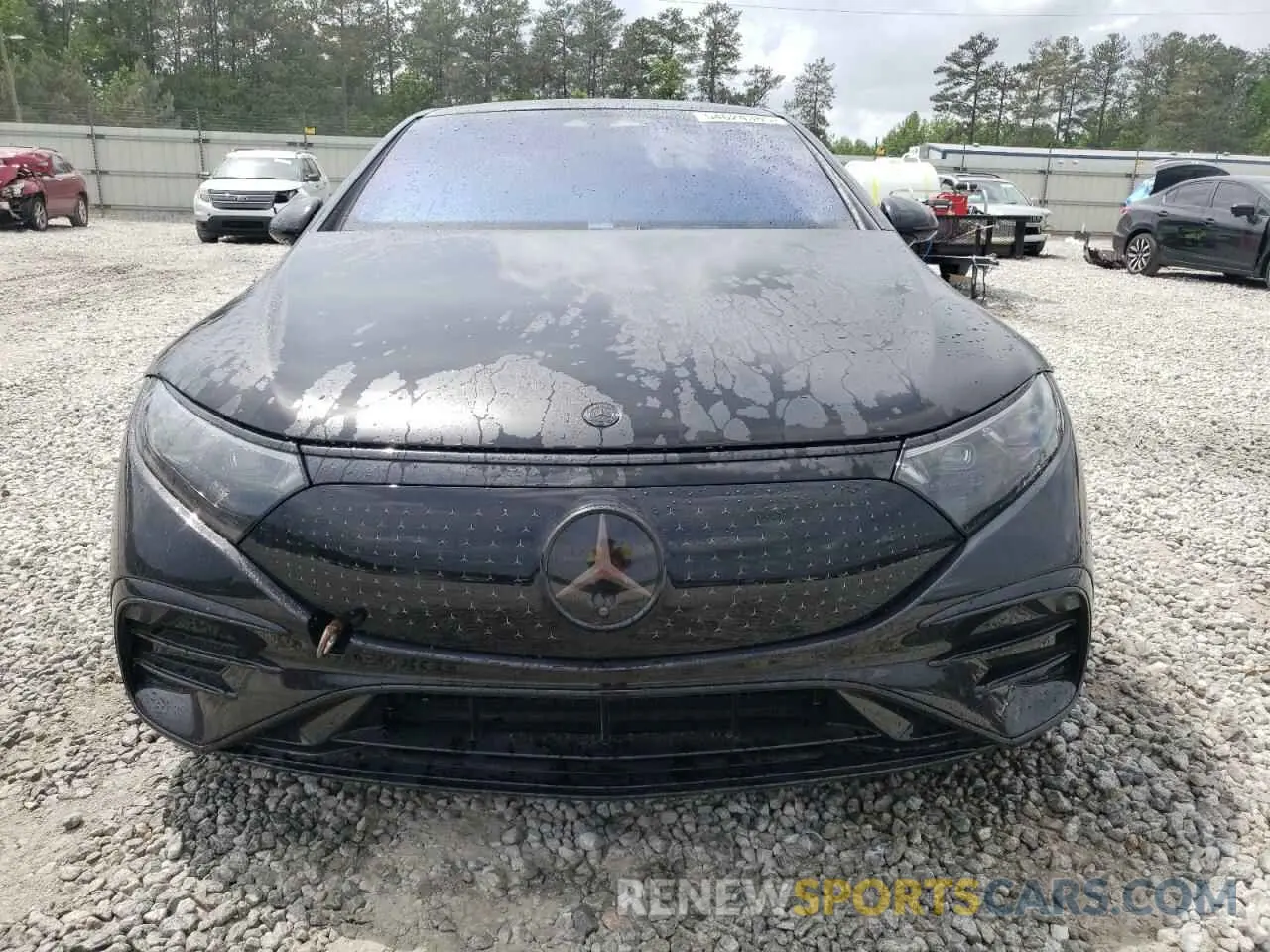 5 fotografías del automóvil dañado W1KCG4EB3PA034504 MERCEDES-BENZ EQS SEDAN 2023