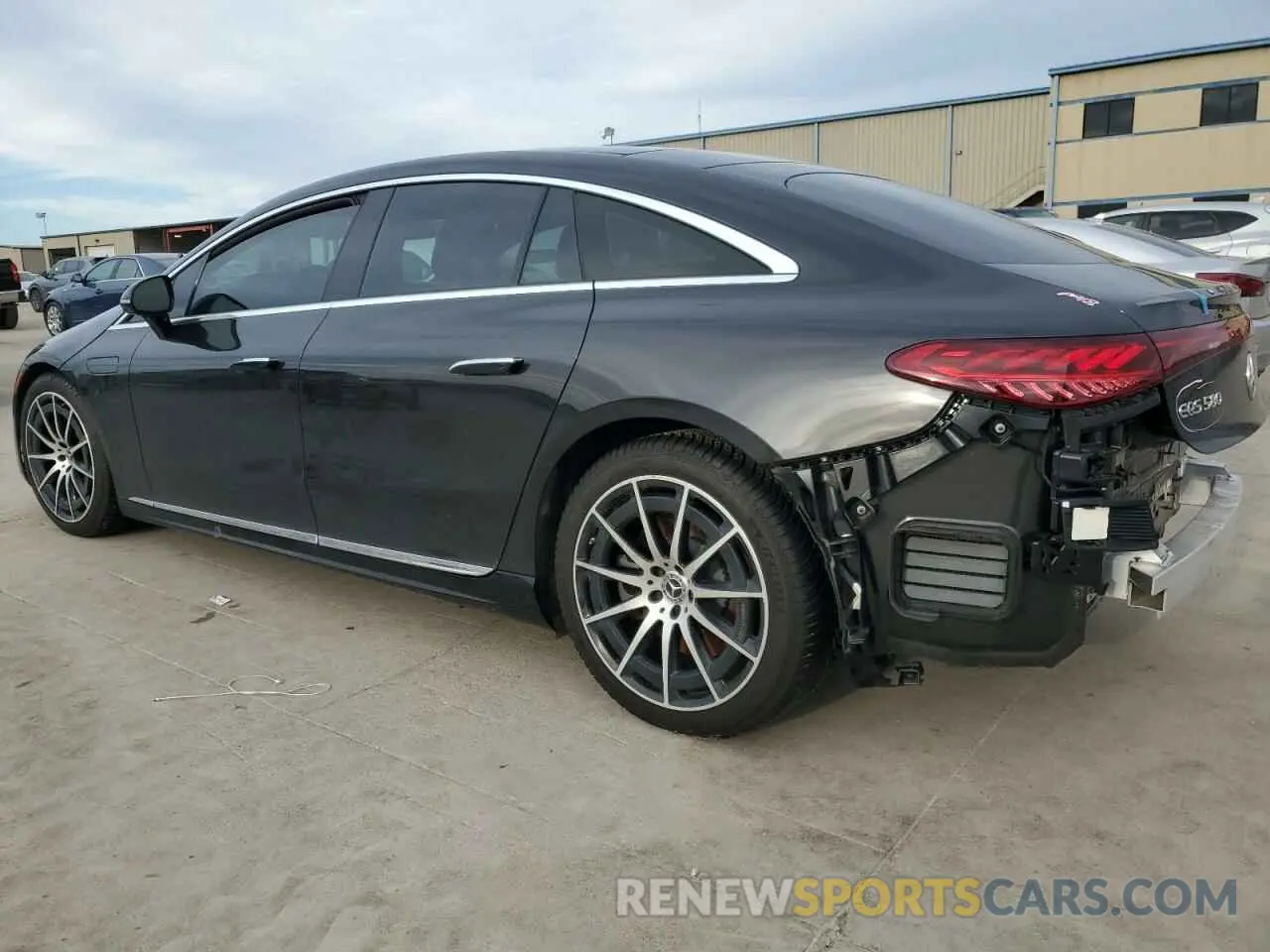2 fotografías del automóvil dañado W1KCG4EB6PA027580 MERCEDES-BENZ EQS SEDAN 2023